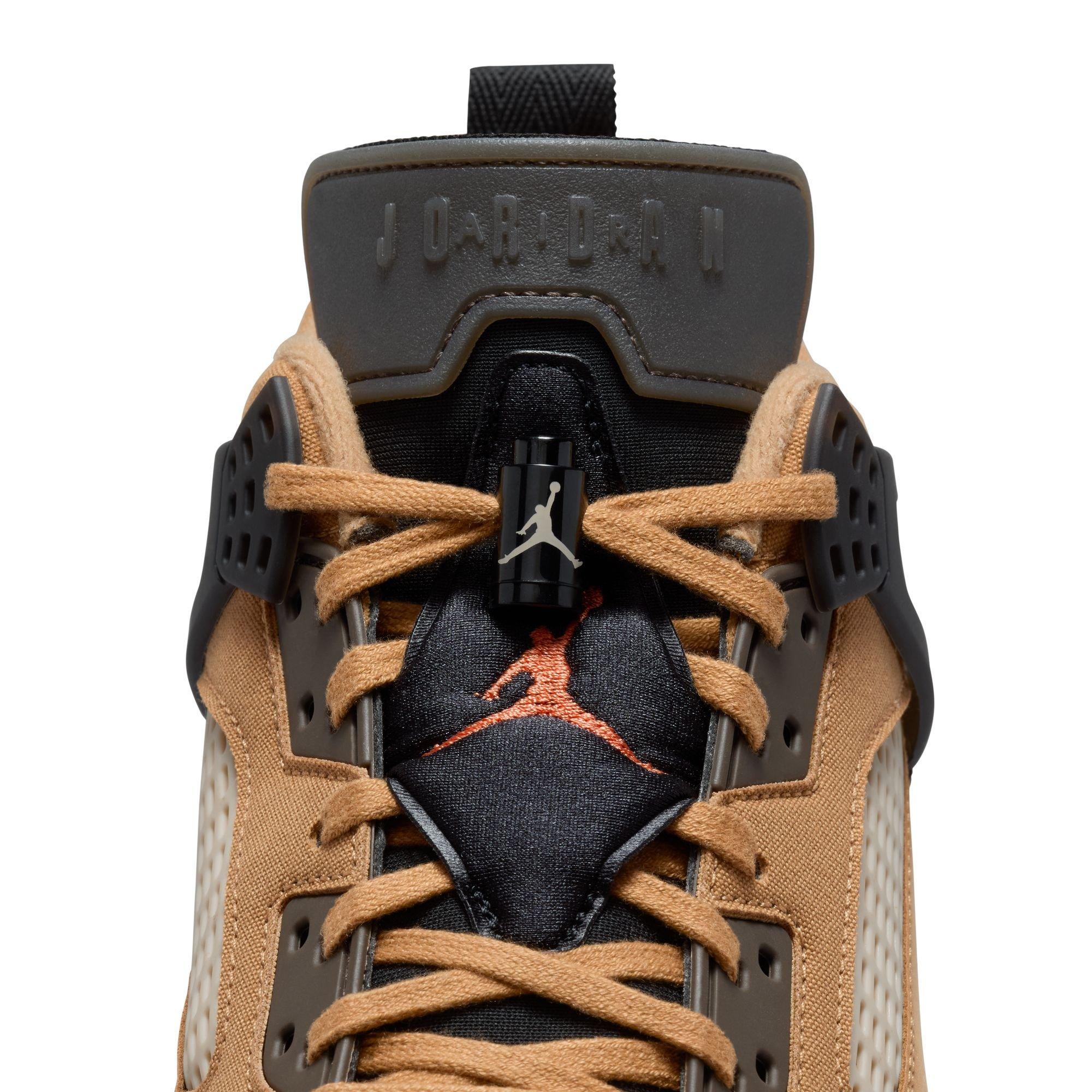 Jordan Spizike Low "Flax/Baroque Brown/Black/Sanddrift" Men's Shoe - BROWN/BLACK Thumbnail View 12