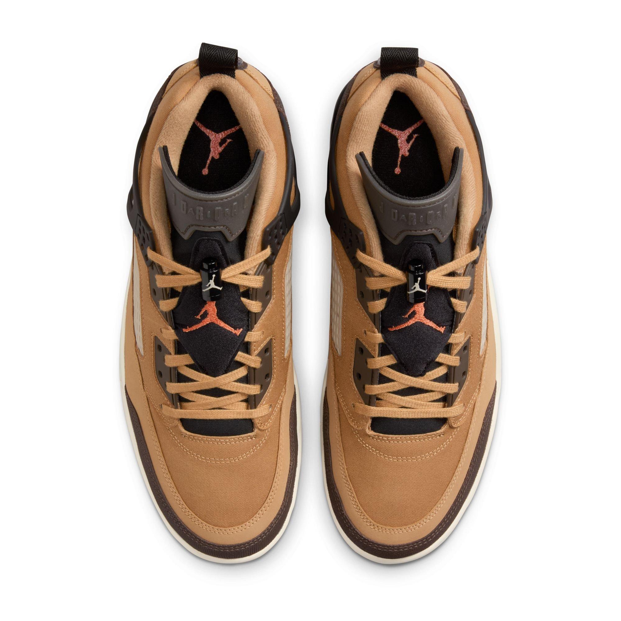 Jordan Spizike Low "Flax/Baroque Brown/Black/Sanddrift" Men's Shoe - BROWN/BLACK Thumbnail View 6