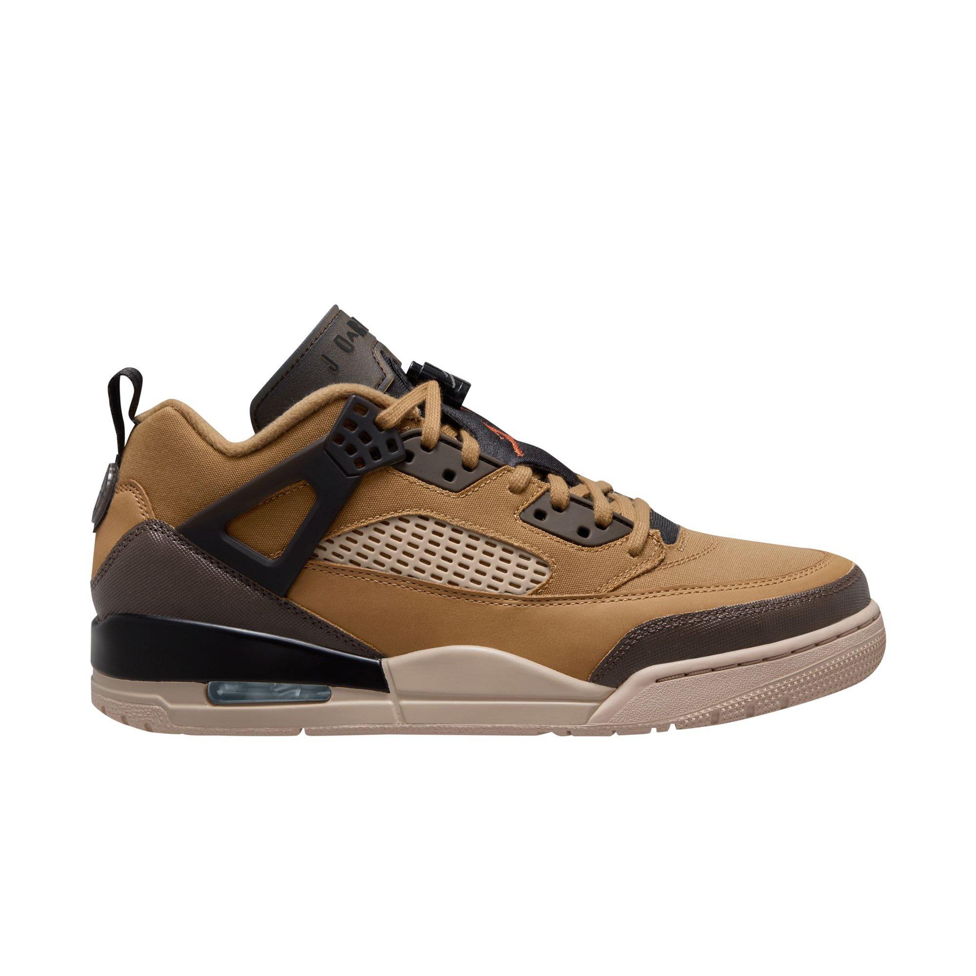 Jordan Spizike Low "Flax/Baroque Brown/Black/Sanddrift" Men's Shoe - BROWN/BLACK Thumbnail View 1