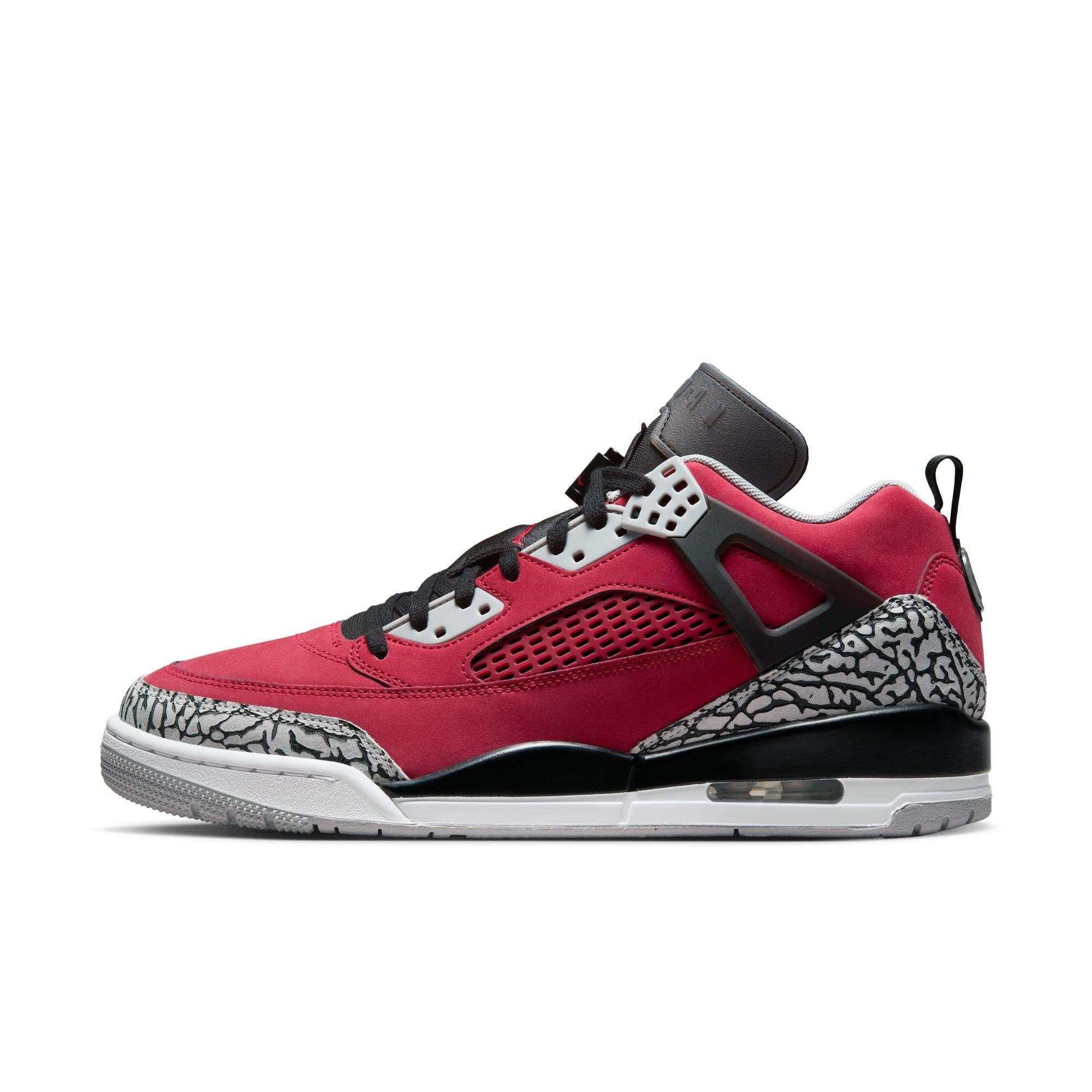 Jordan Spizike Low Men's "Gym Red/Black/White/Wolf Grey/Cool Grey" Shoe