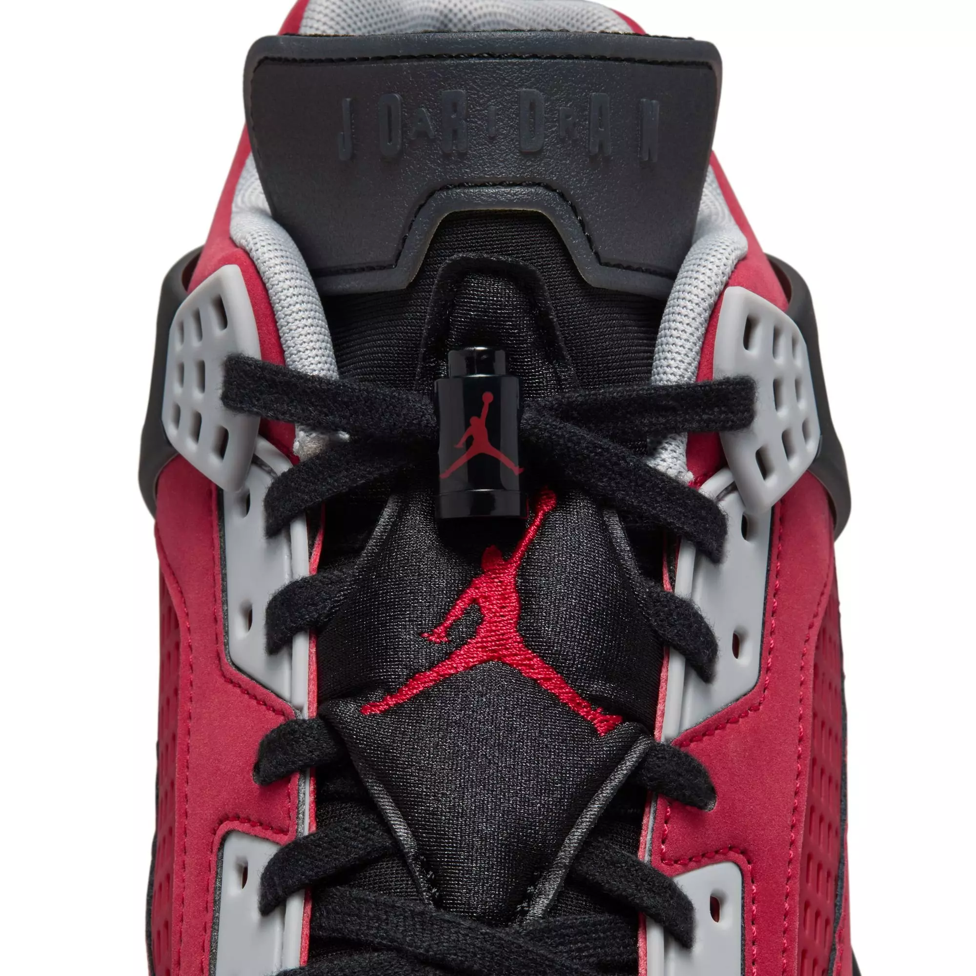 Jordan Spizike Low "Gym Red/Black/Wolf Grey/Cool Grey" Men's Shoe - RED/BLACK/GREY
