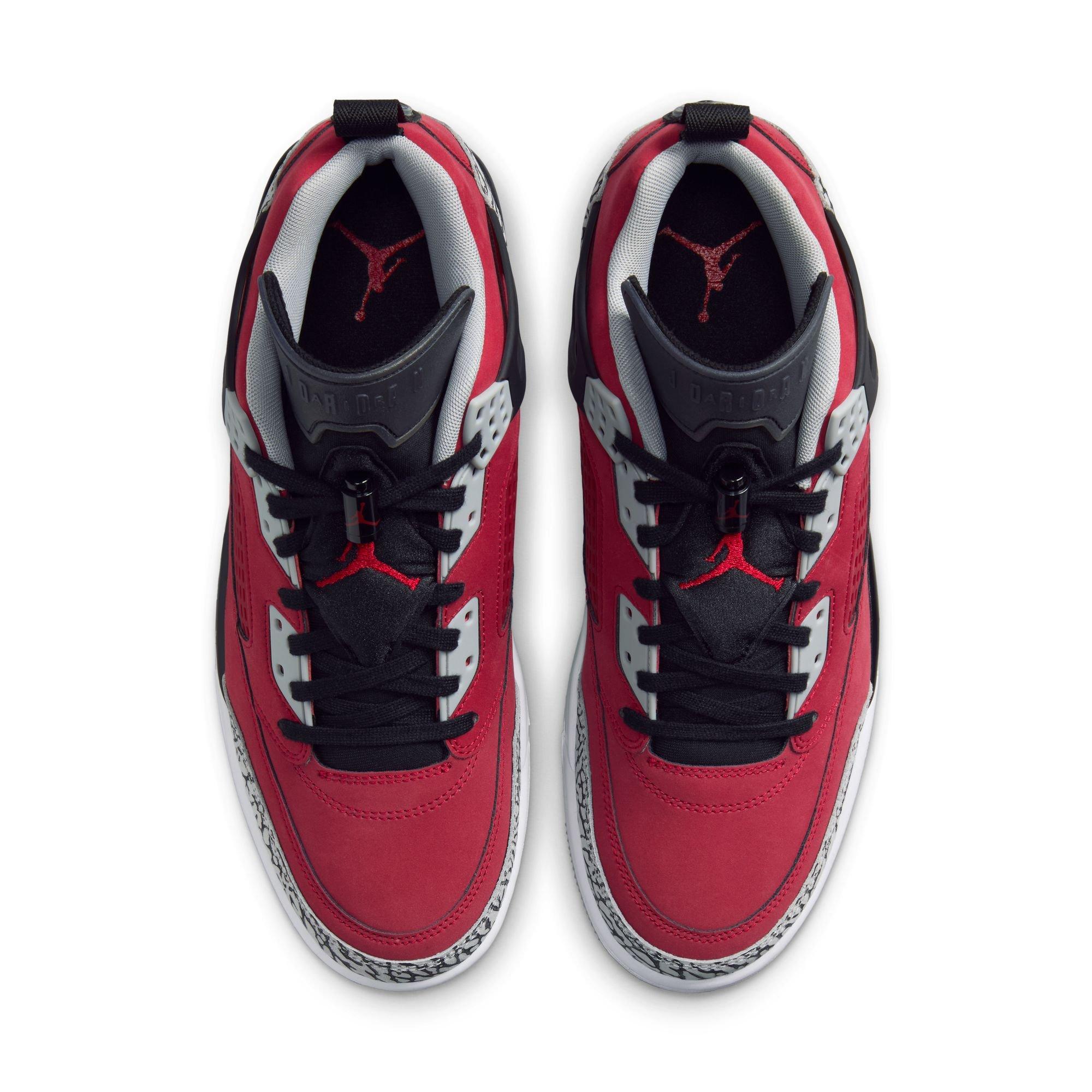 Jordan Spizike Low Men's "Gym Red/Black/White/Wolf Grey/Cool Grey" Shoe