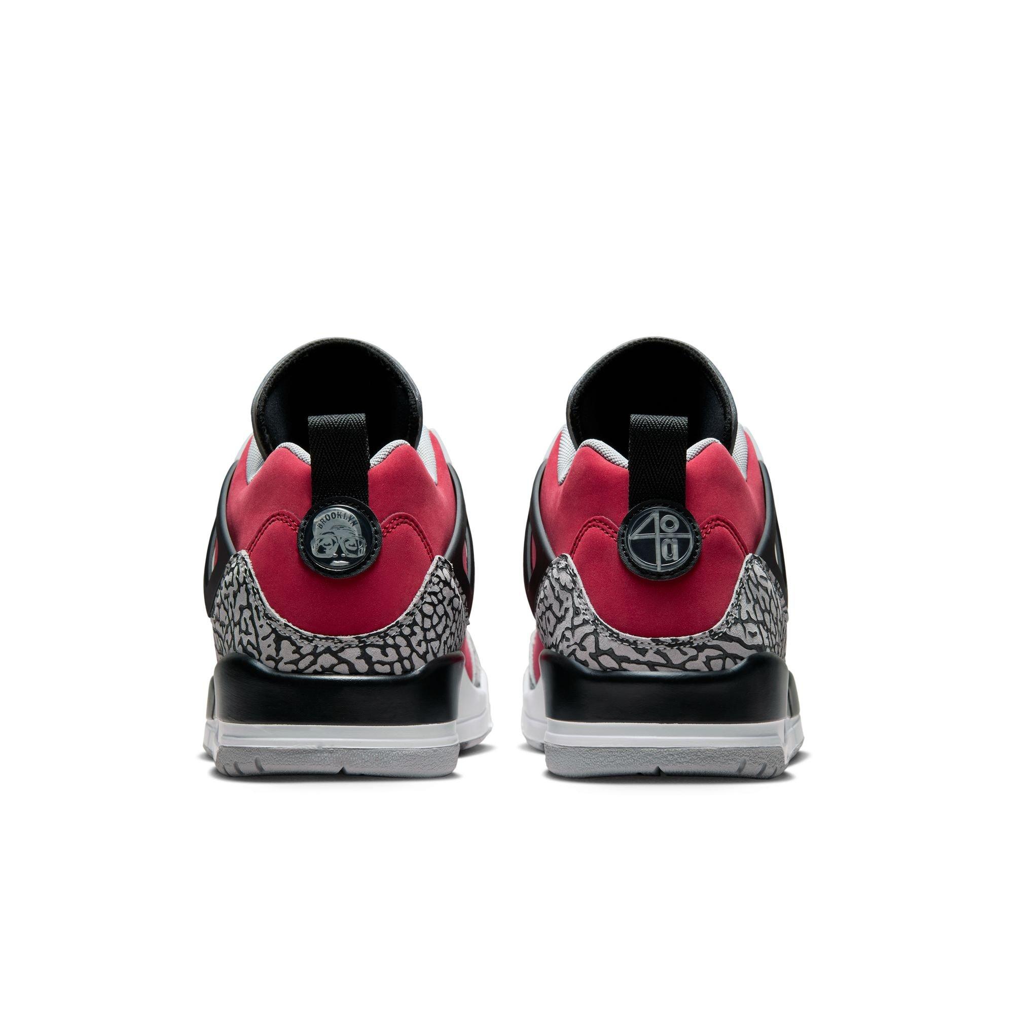 Jordan Spizike Low Men's "Gym Red/Black/White/Wolf Grey/Cool Grey" Shoe