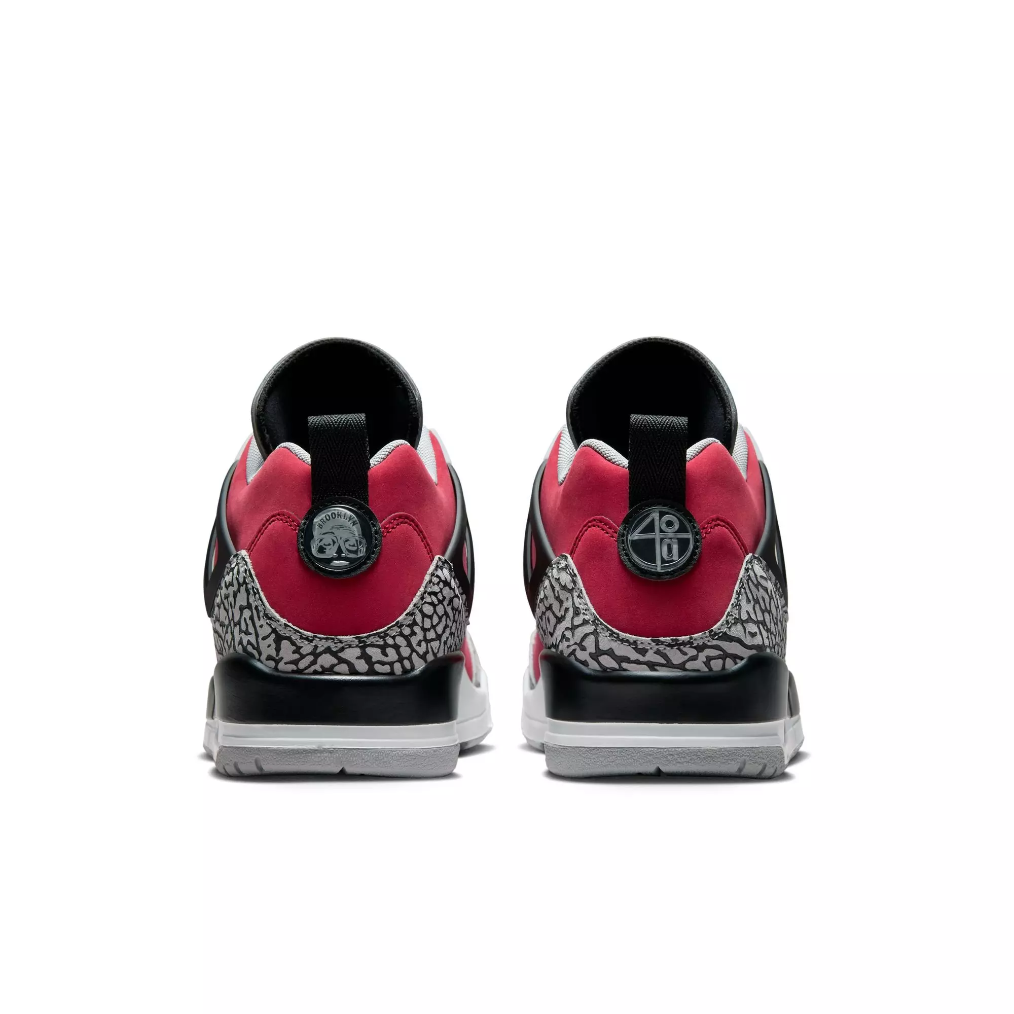 Jordan Spizike Low "Gym Red/Black/Wolf Grey/Cool Grey" Men's Shoe - RED/BLACK/GREY