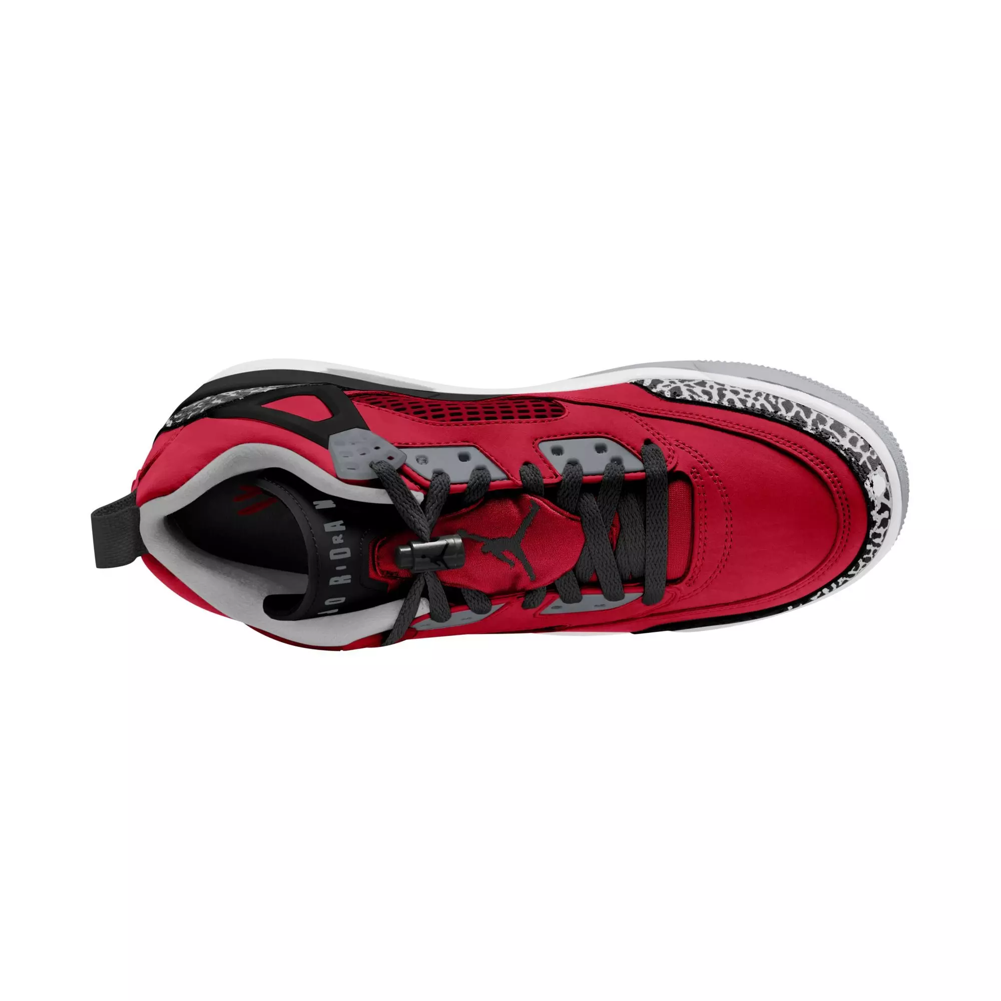 Jordan Spizike Low "Gym Red/Black/Wolf Grey/Cool Grey" Men's Shoe - RED/BLACK/GREY