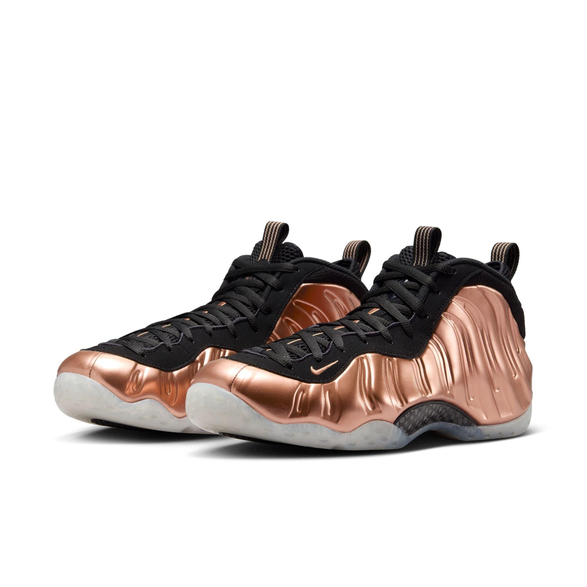 Nike Air Foamposite One "Metallic Copper" Men's Shoe - BLACK/METALLIC COPPER/OFF NOIR Thumbnail View 3