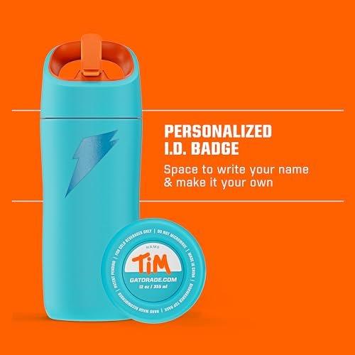 Gatorade 12oz Rookie Stainless Steel Water Bottle