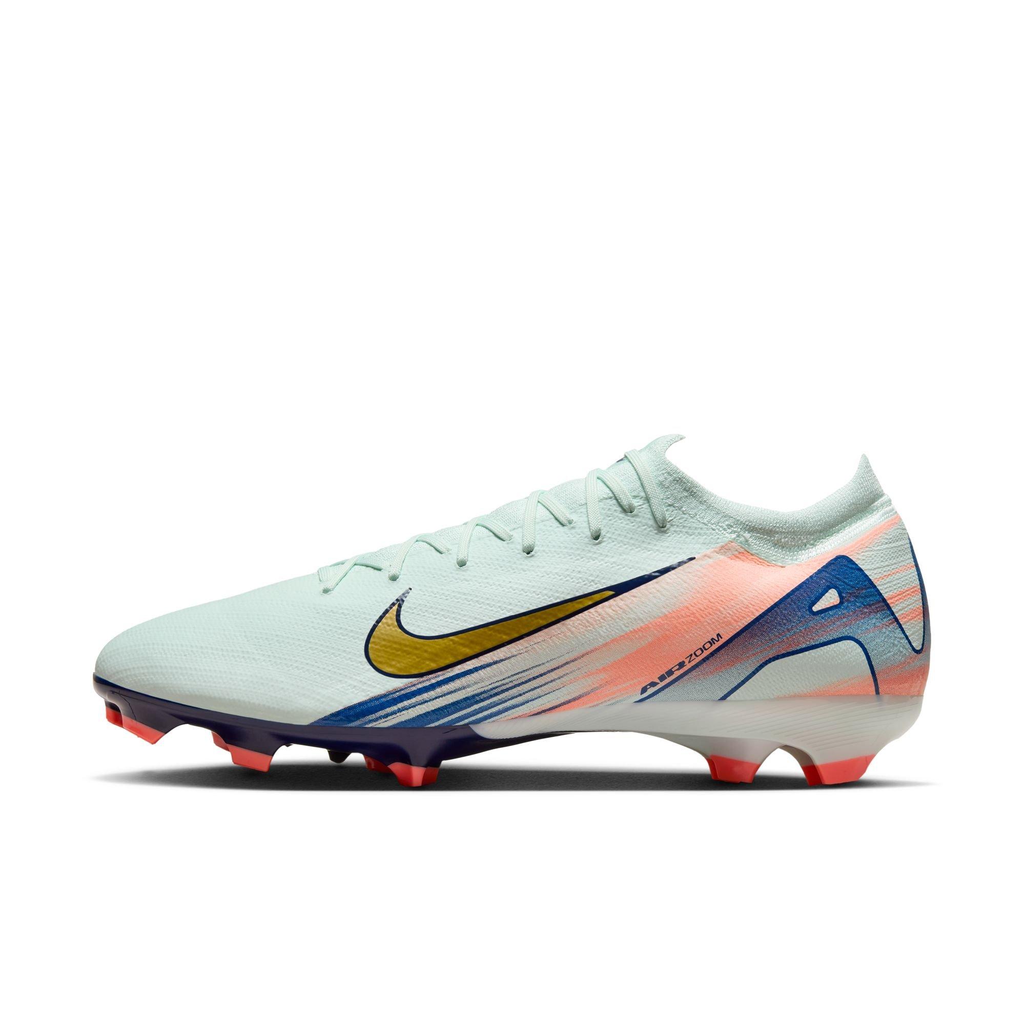 Nike Vapor 16 Pro Mercurial Dream Speed "Barely Green" Men's Soccer Cleat - GREEN/GOLD Thumbnail View 7