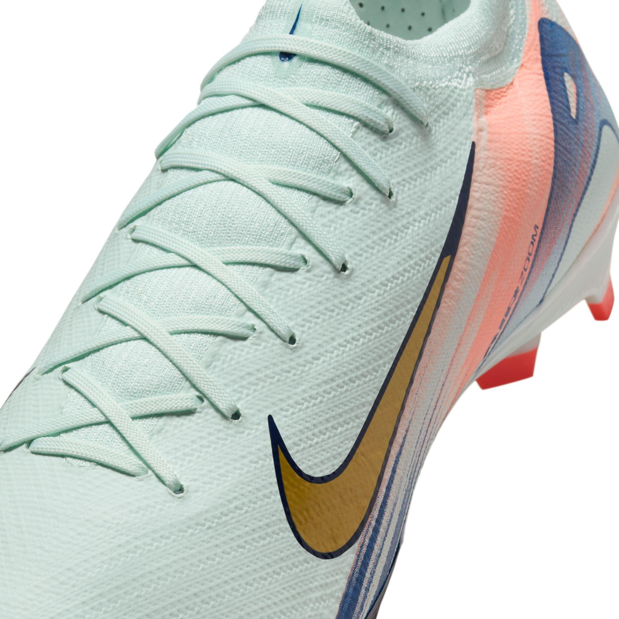 Nike Vapor 16 Pro Mercurial Dream Speed "Barely Green" Men's Soccer Cleat - GREEN/GOLD Thumbnail View 5