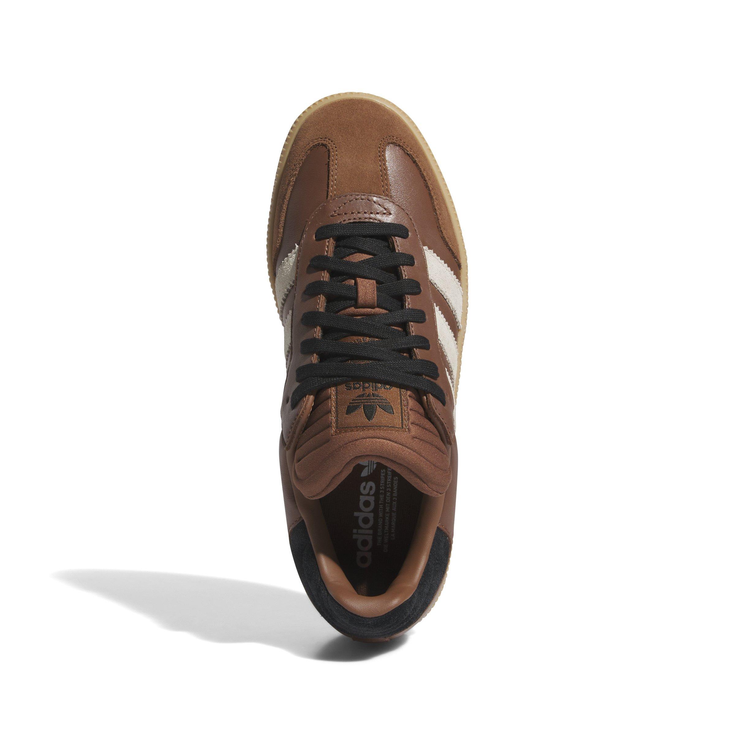 adidas Originals Samba XLG "Preloved Brown/Wonder Beige/Core Black" Men's Shoe - BROWN Thumbnail View 5