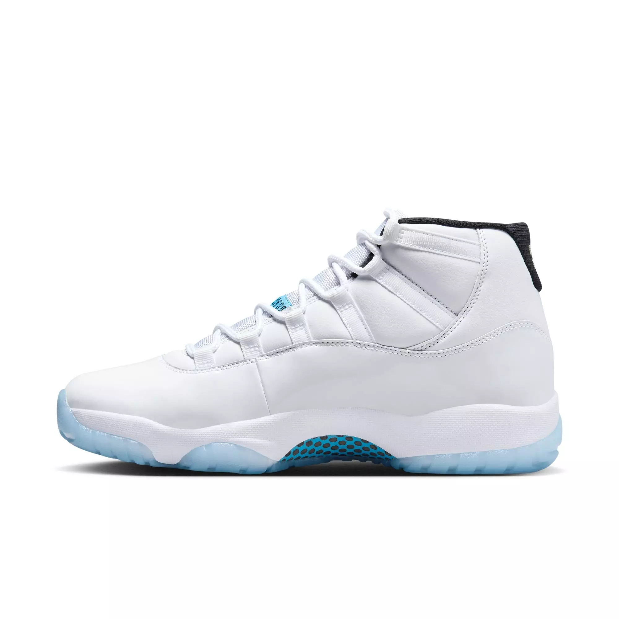 Jordan 11 Retro "Legend Blue" Men's Shoe - WHITE/LEGEND BLUE/BLACK
