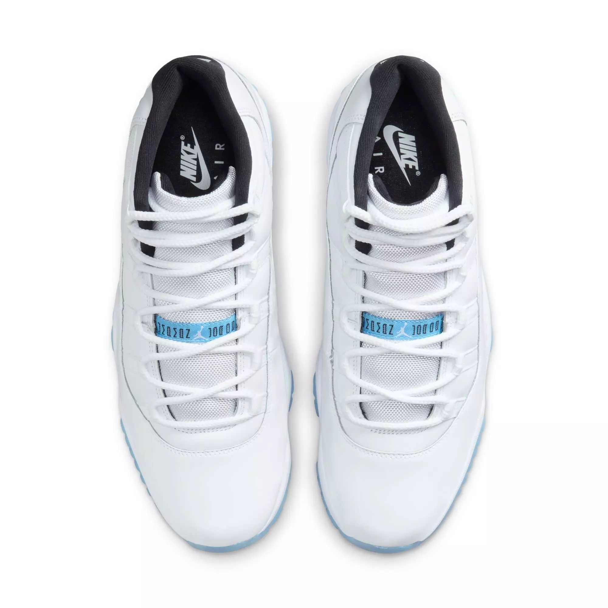 Jordan 11 Retro "Legend Blue" Men's Shoe - WHITE/LEGEND BLUE/BLACK