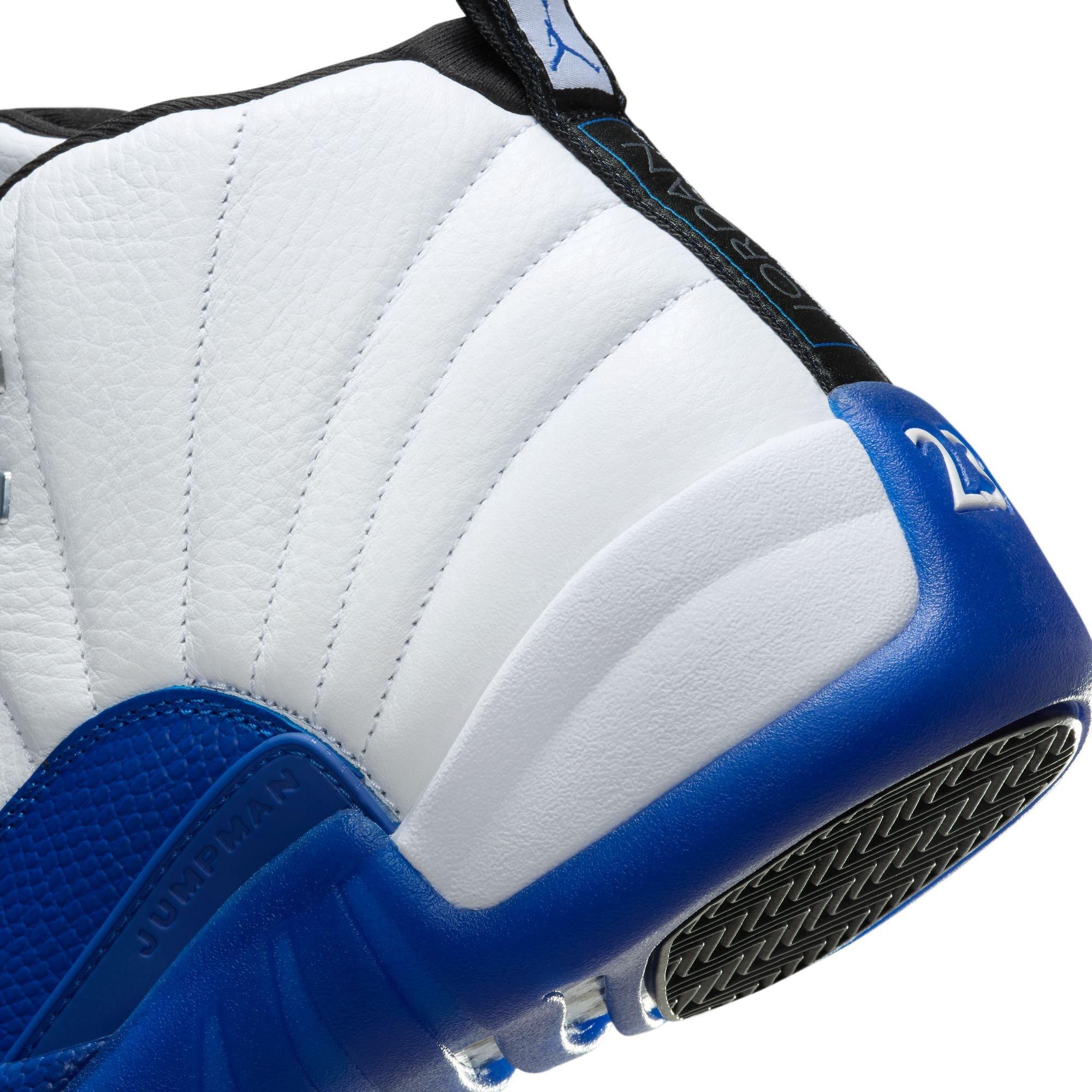 Jordan 12 Retro "White and Game Royal" Men's Shoe