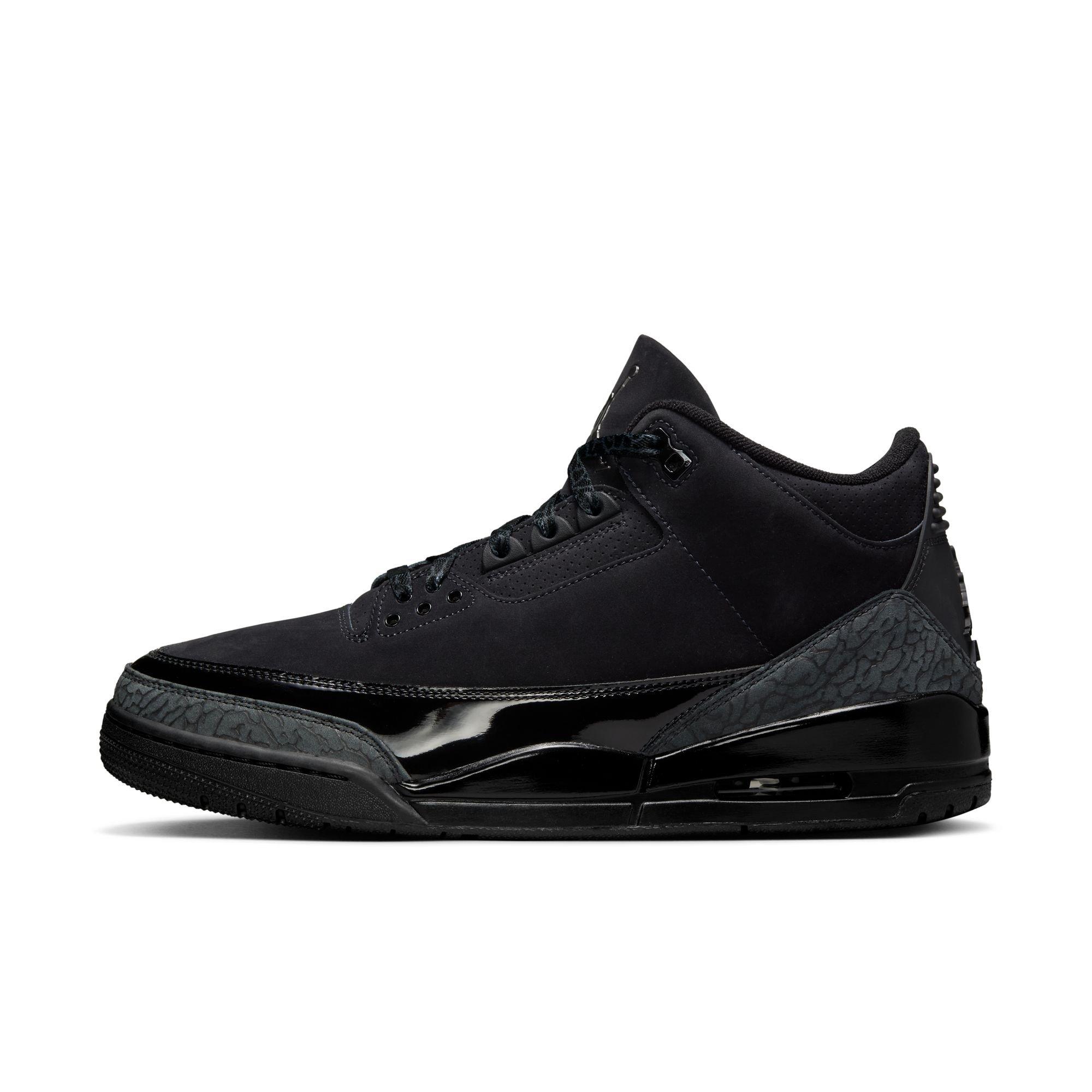 Jordan 3 Retro "Black Cat" Men's Shoe