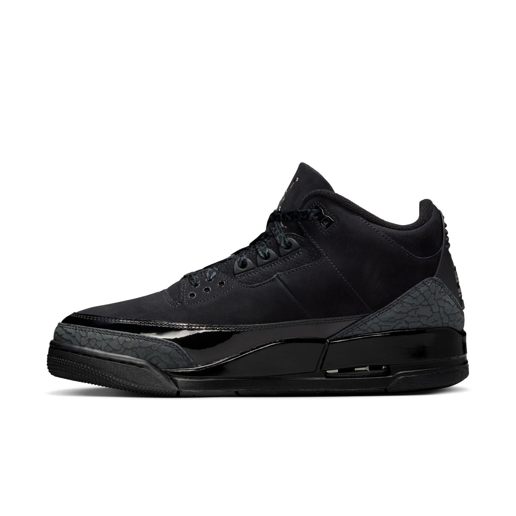 Jordan 3 Retro "Black Cat" Men's Shoe