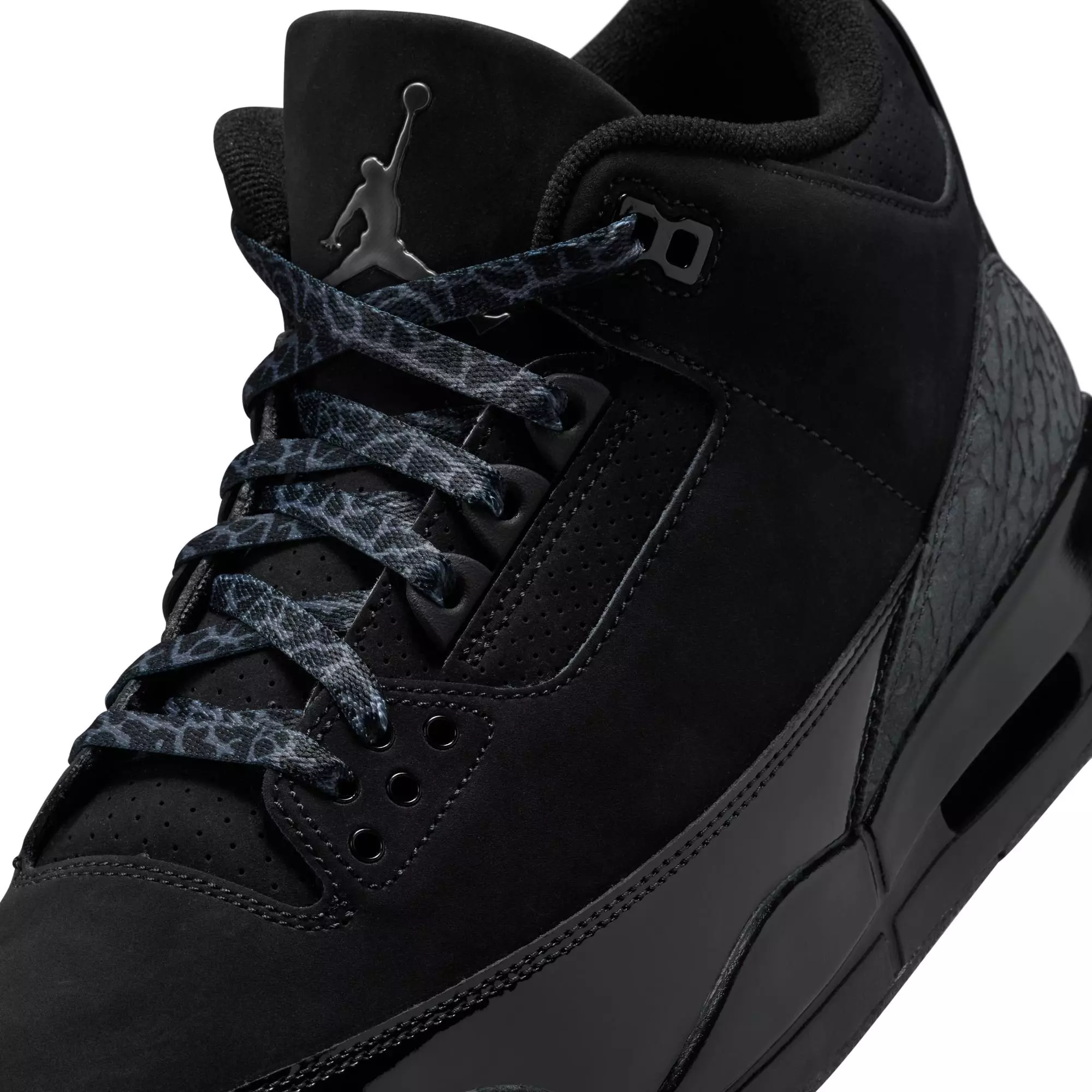 Jordan 3 Retro "Black Cat" Men's Shoe - BLACK/DARK CHARCOAL/WHITE