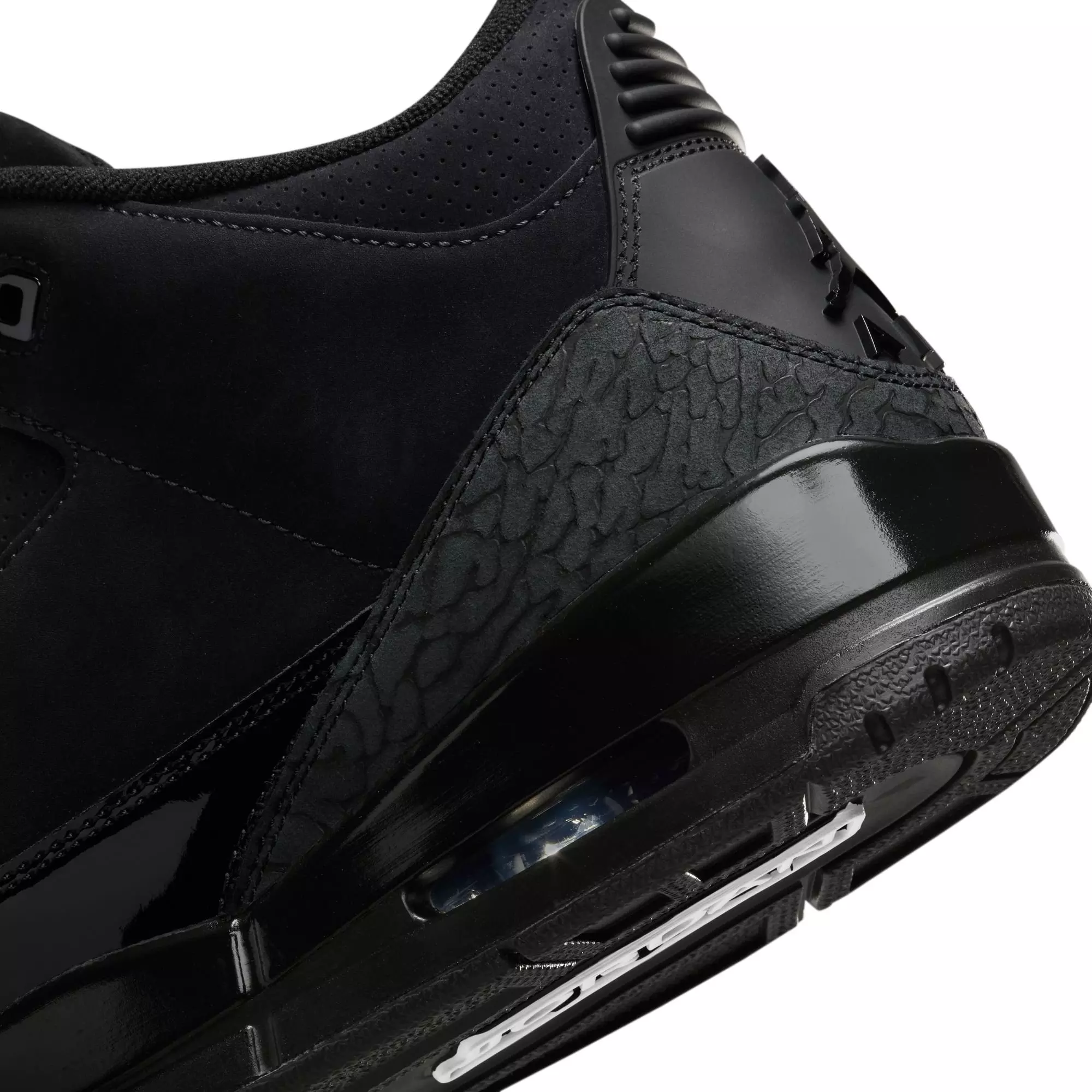 Jordan 3 Retro "Black Cat" Men's Shoe - BLACK/DARK CHARCOAL/WHITE