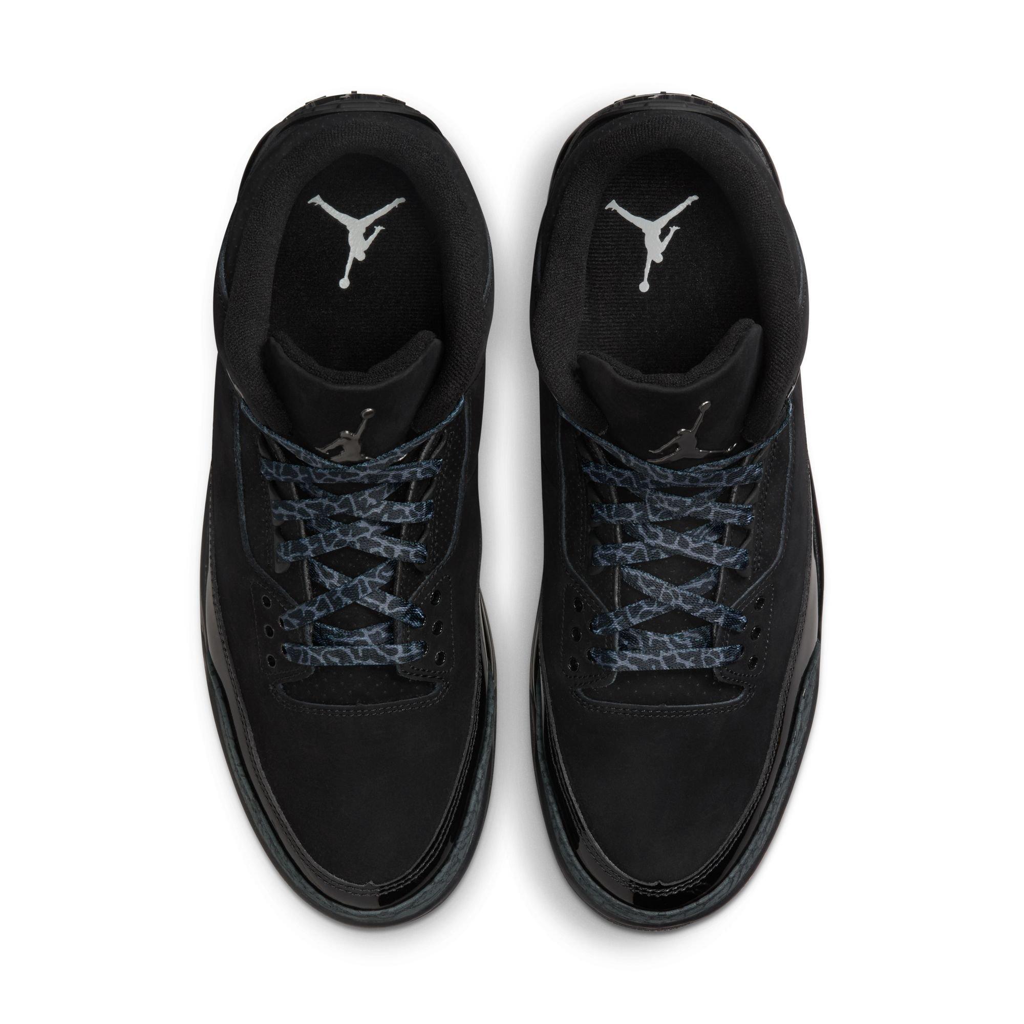 Jordan 3 Retro "Black Cat" Men's Shoe