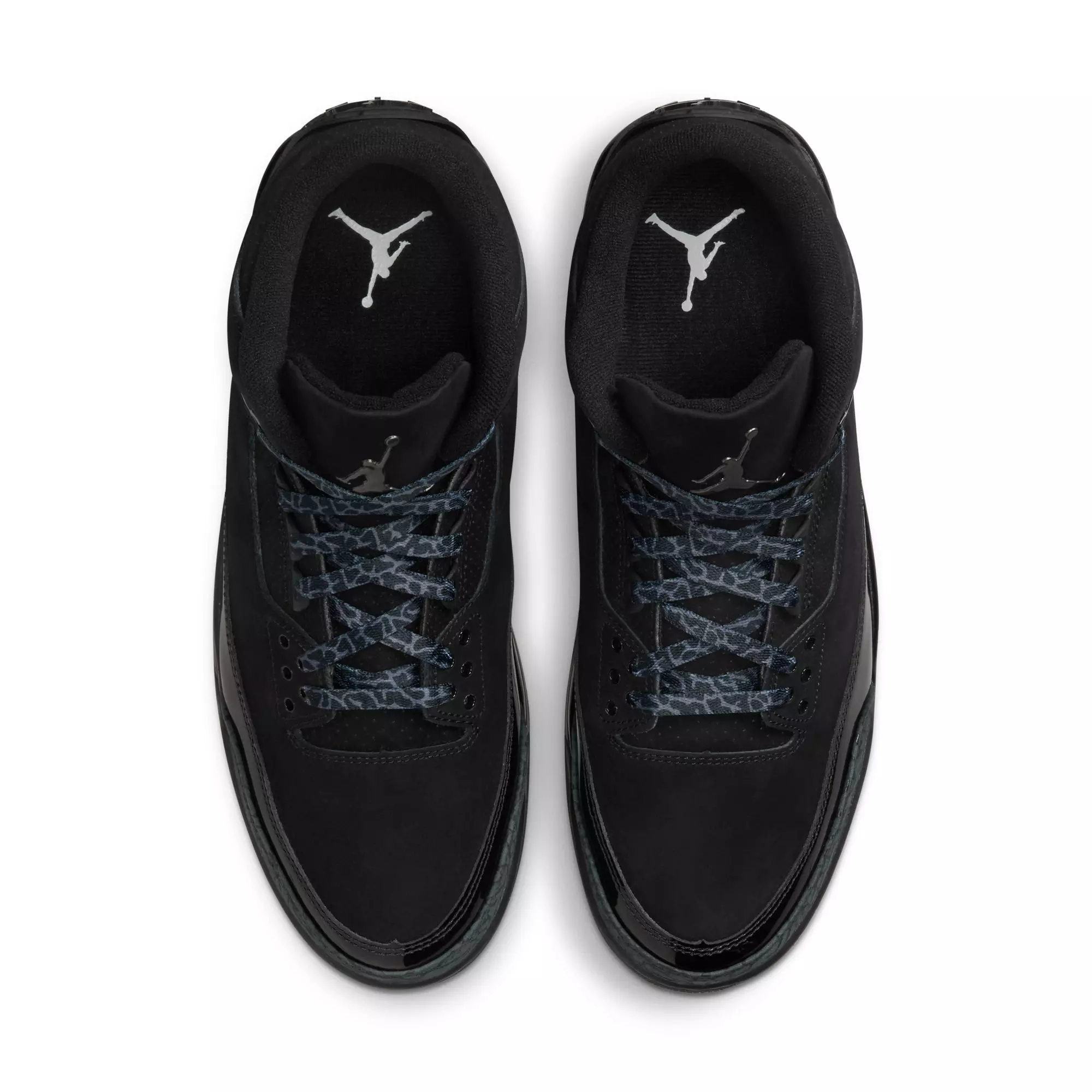 Jordan 3 Retro "Black Cat" Men's Shoe - BLACK/DARK CHARCOAL/WHITE