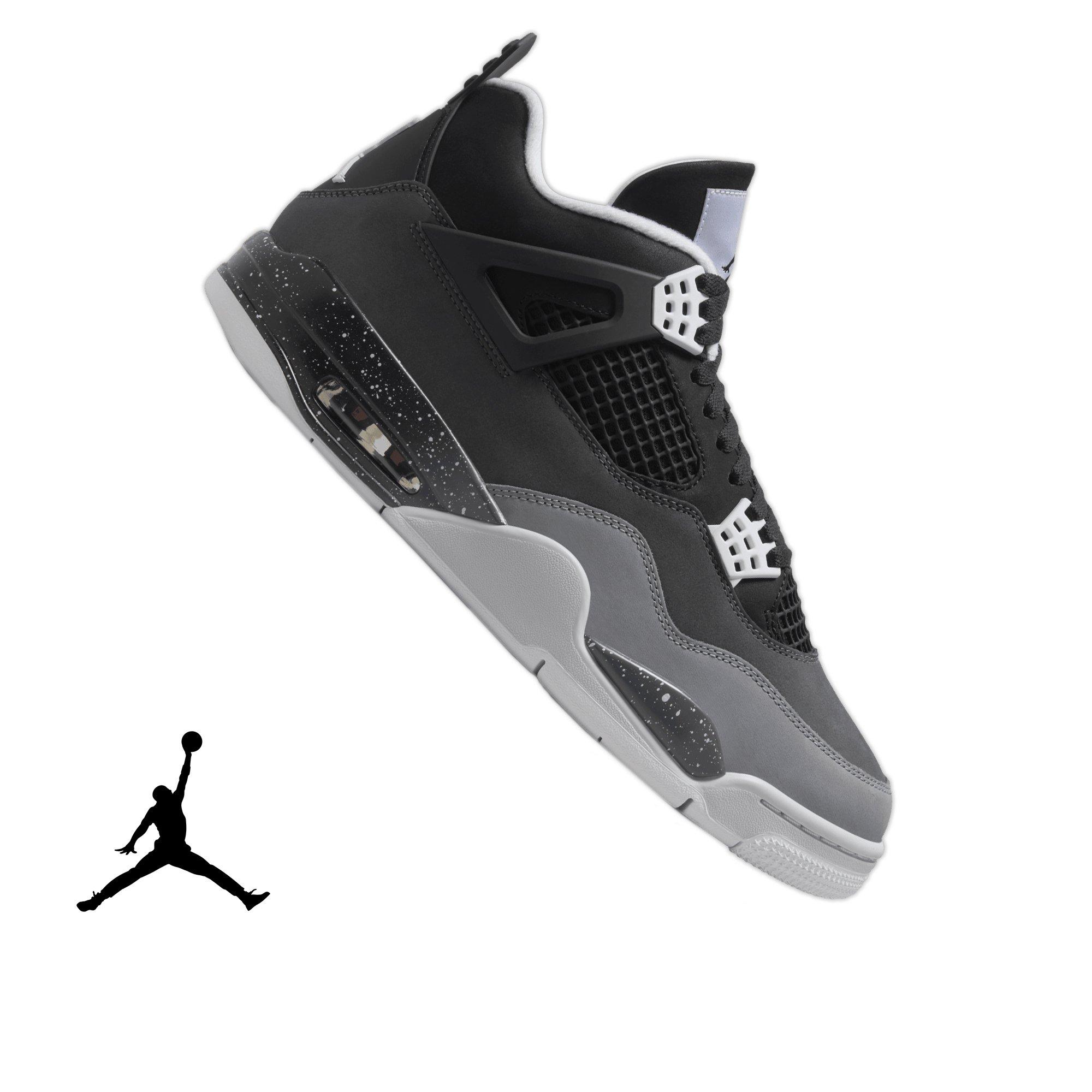 Jordan 4 Retro "Fear" Men's Shoe - BLACK/WHITE/ANTHRACITE