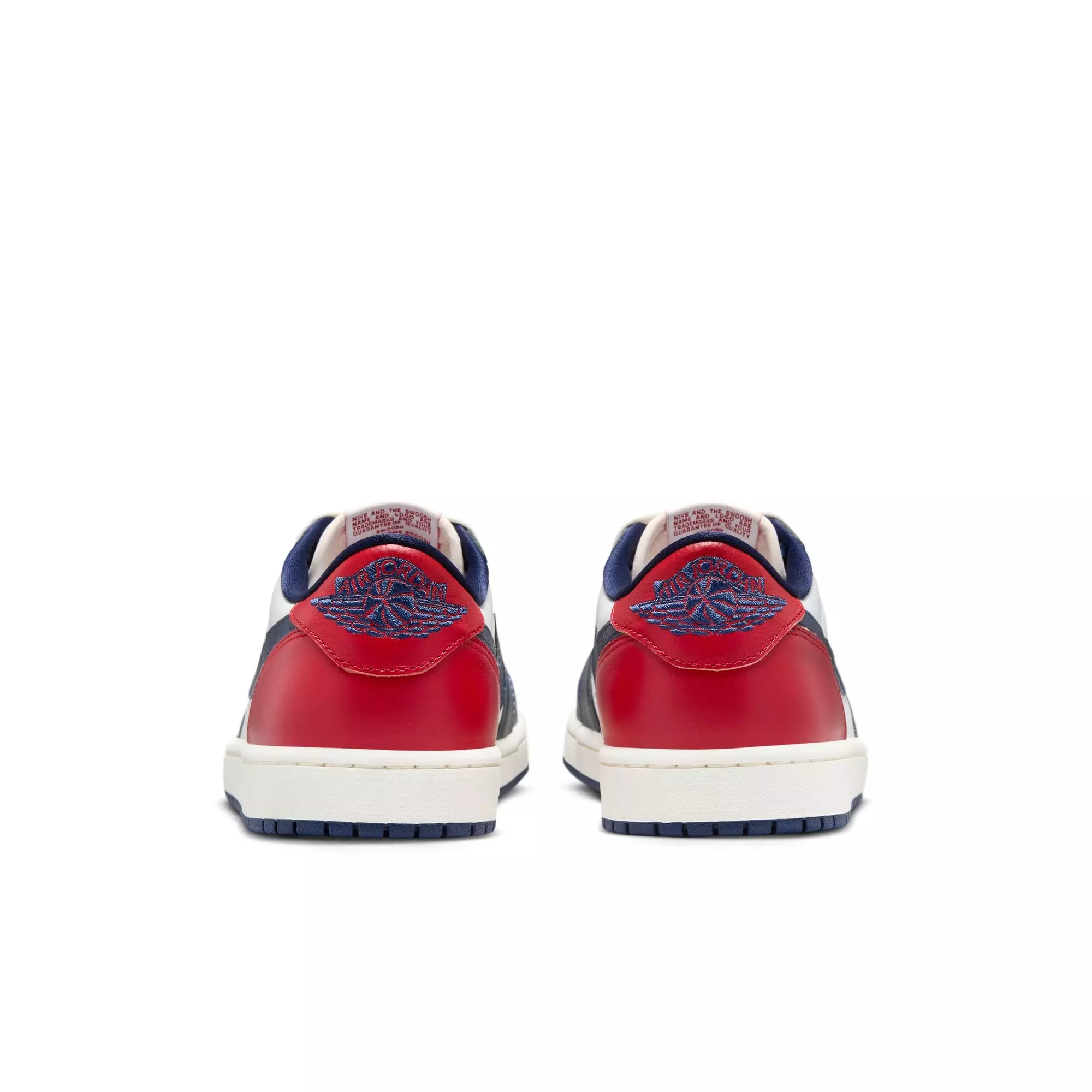 Jordan 1 Retro Low "Howard University" Men's Shoe - SUMMIT WHITE/GYM RED/MIDNIGHT NAVY