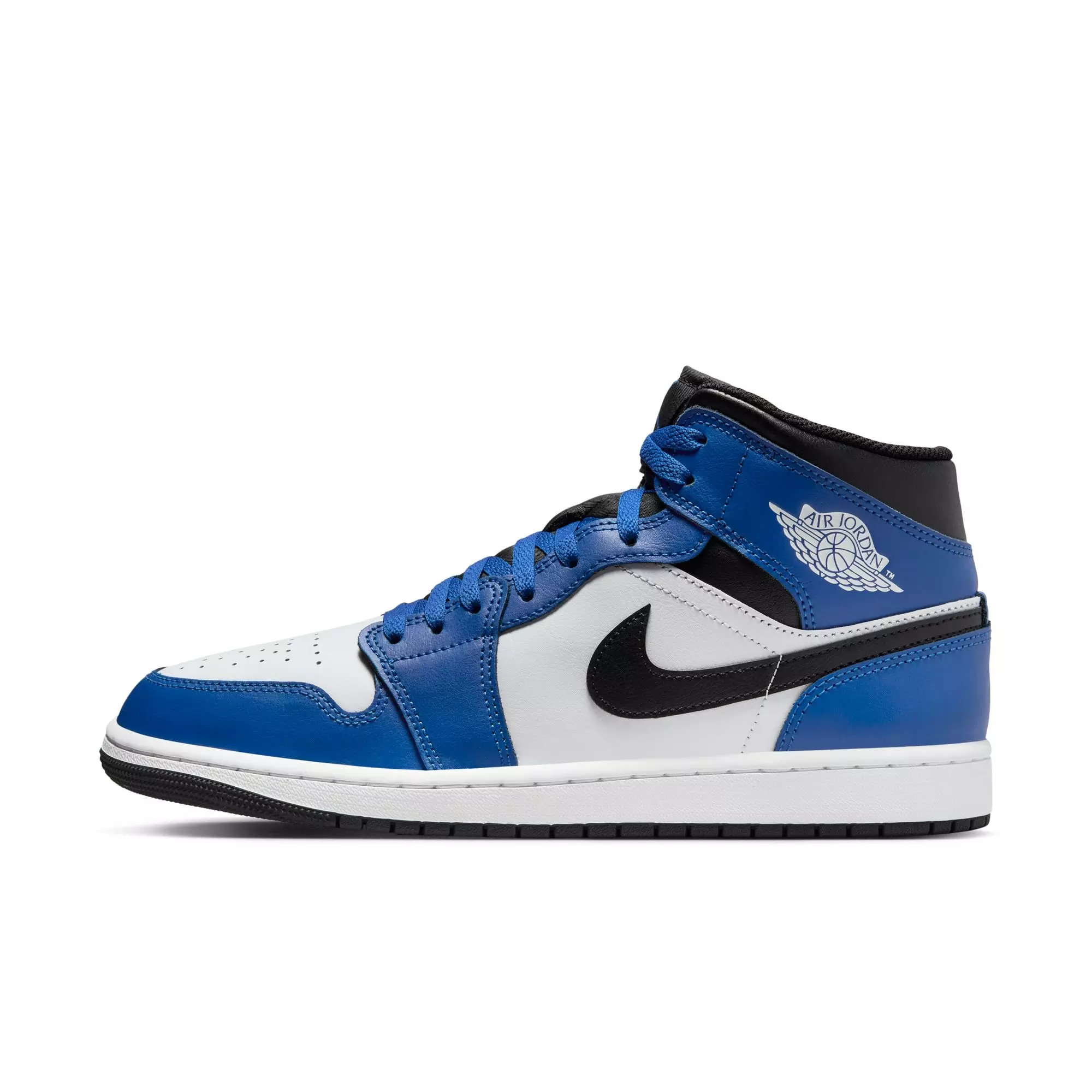 Jordan 1 Mid "Game Royal/Black/White" Men's Shoe - BLUE/BLACK/WHITE