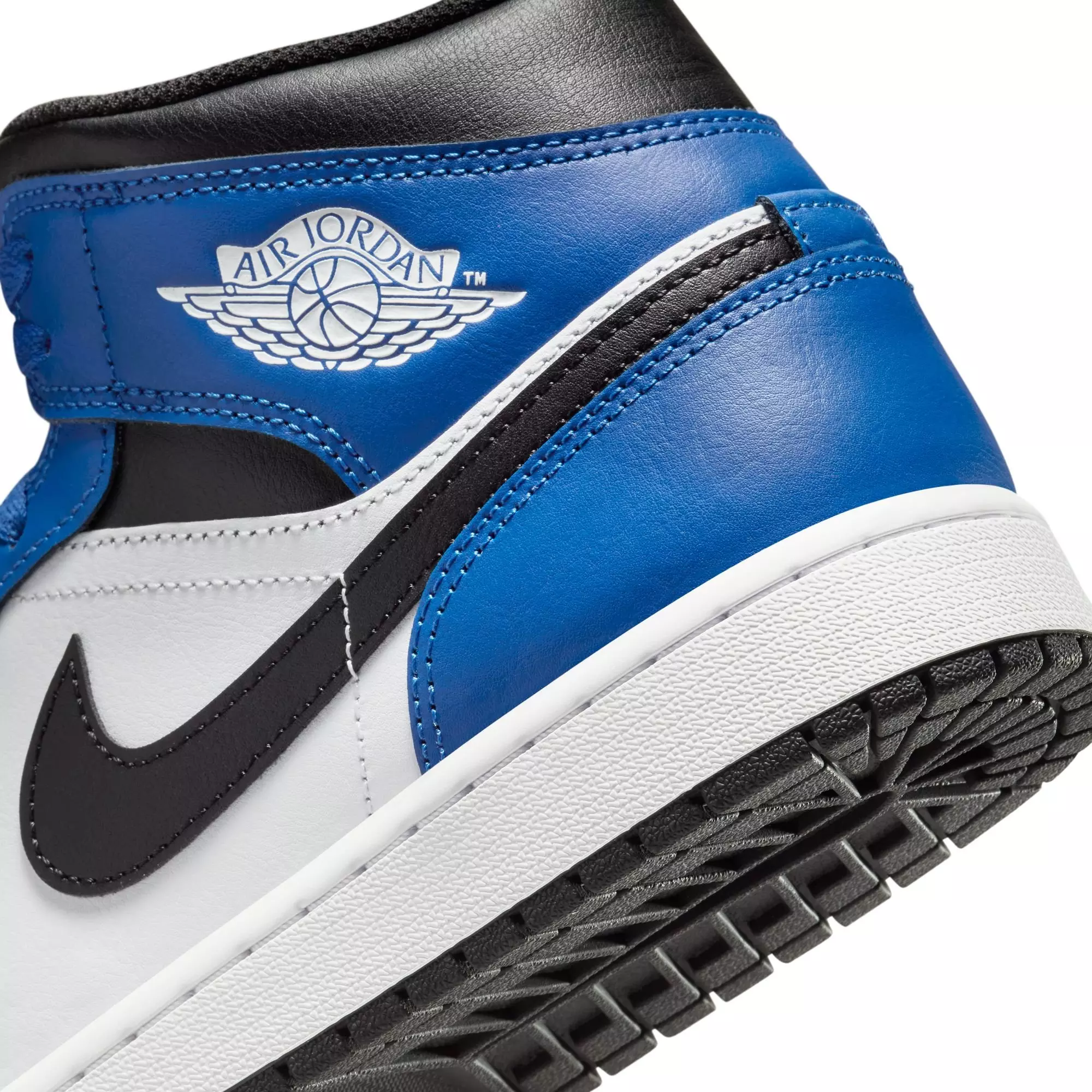 Jordan 1 Mid "Game Royal/Black/White" Men's Shoe - BLUE/BLACK/WHITE