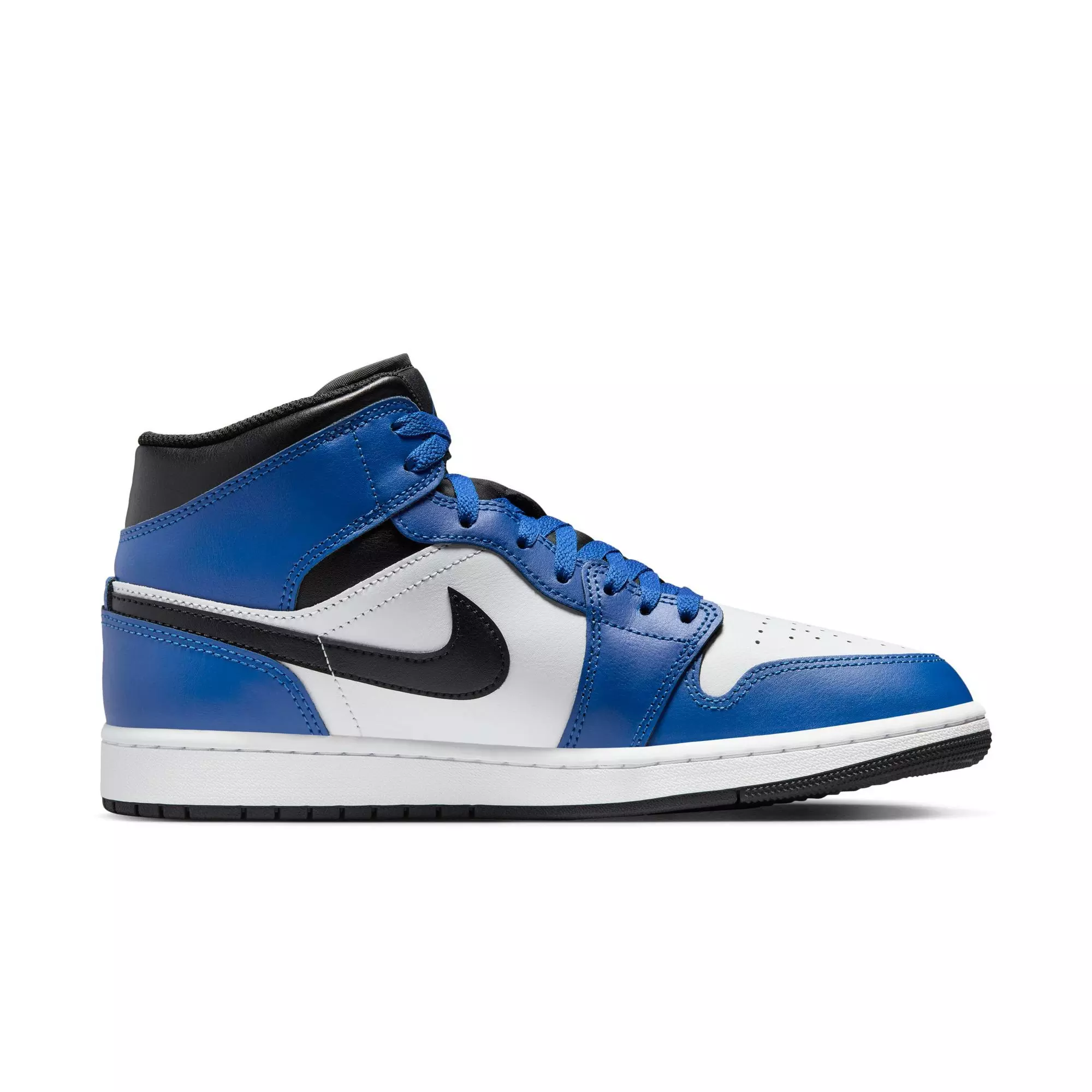 Jordan 1 Mid "Game Royal/Black/White" Men's Shoe - BLUE/BLACK/WHITE