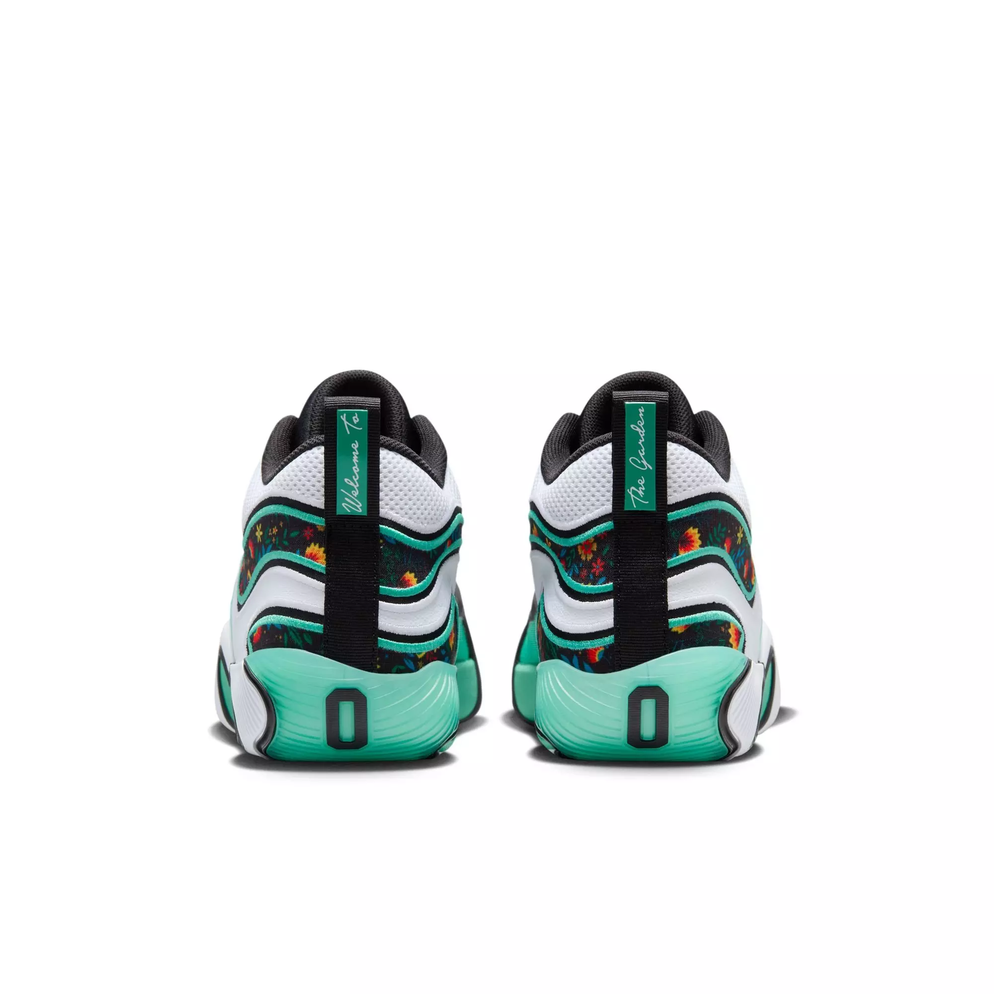 Jordan Tatum 3 "Welcome to the Garden" Men's Basketball Shoe - WHITE/BLACK/KINETIC GREEN