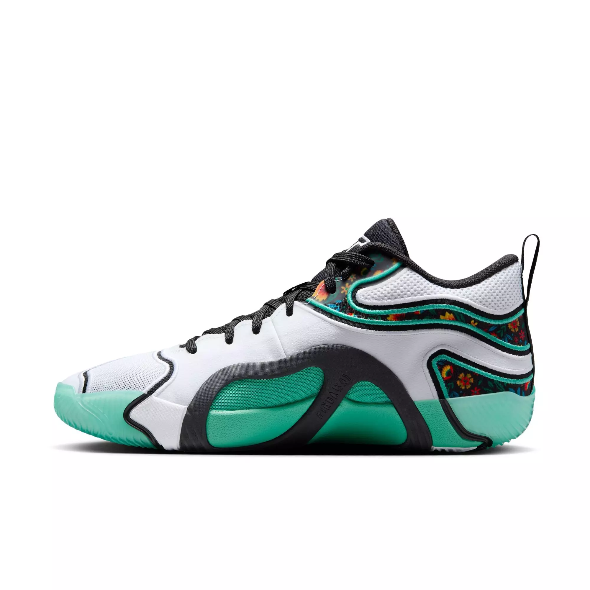 Jordan Tatum 3 "Welcome to the Garden" Men's Basketball Shoe - WHITE/BLACK/KINETIC GREEN