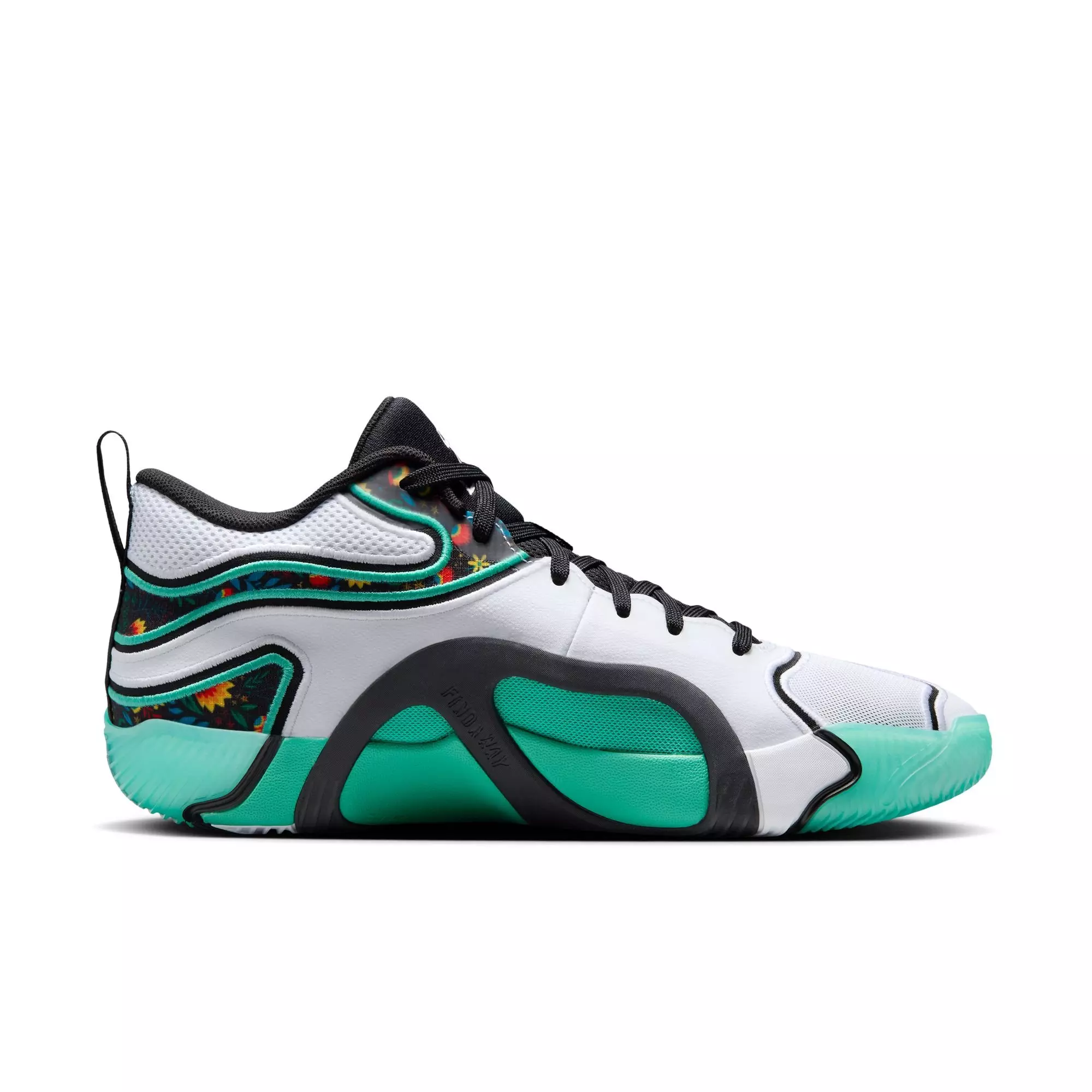 Jordan Tatum 3 "Welcome to the Garden" Men's Basketball Shoe - WHITE/BLACK/KINETIC GREEN