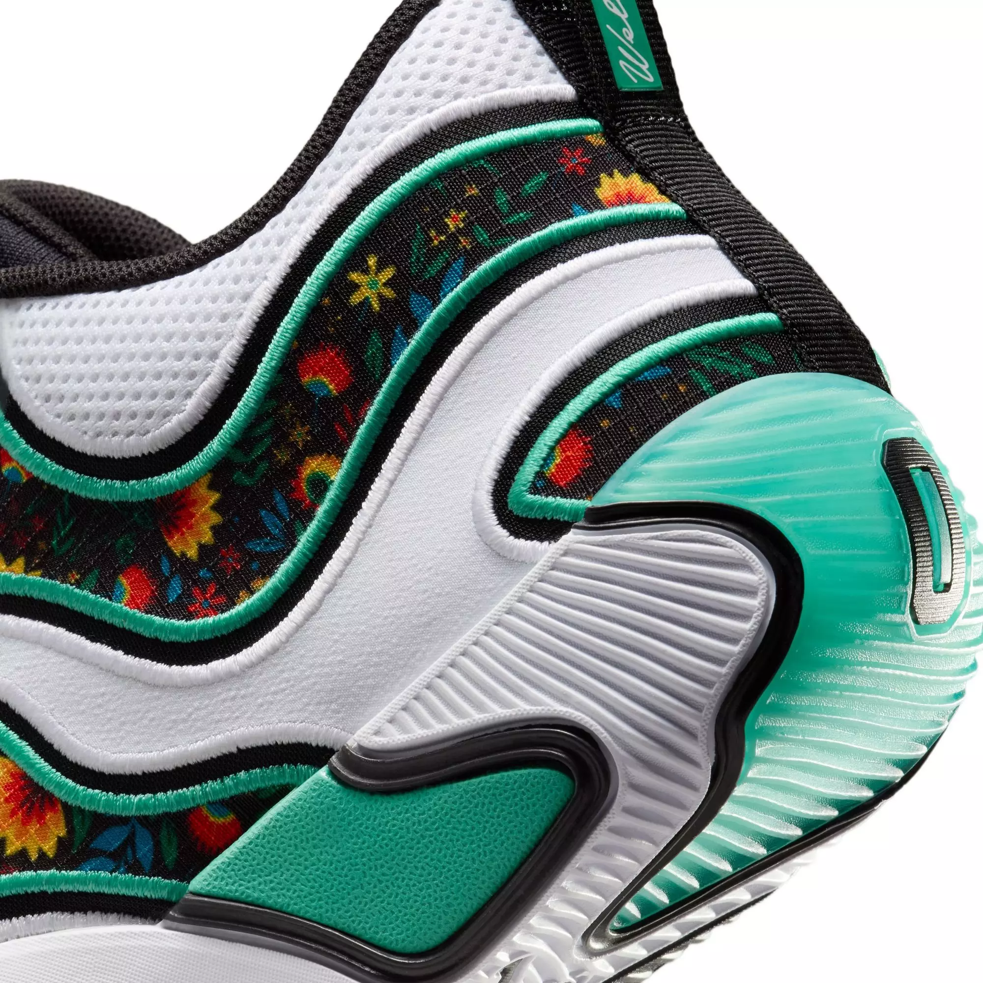 Jordan Tatum 3 "Welcome to the Garden" Men's Basketball Shoe - WHITE/BLACK/KINETIC GREEN