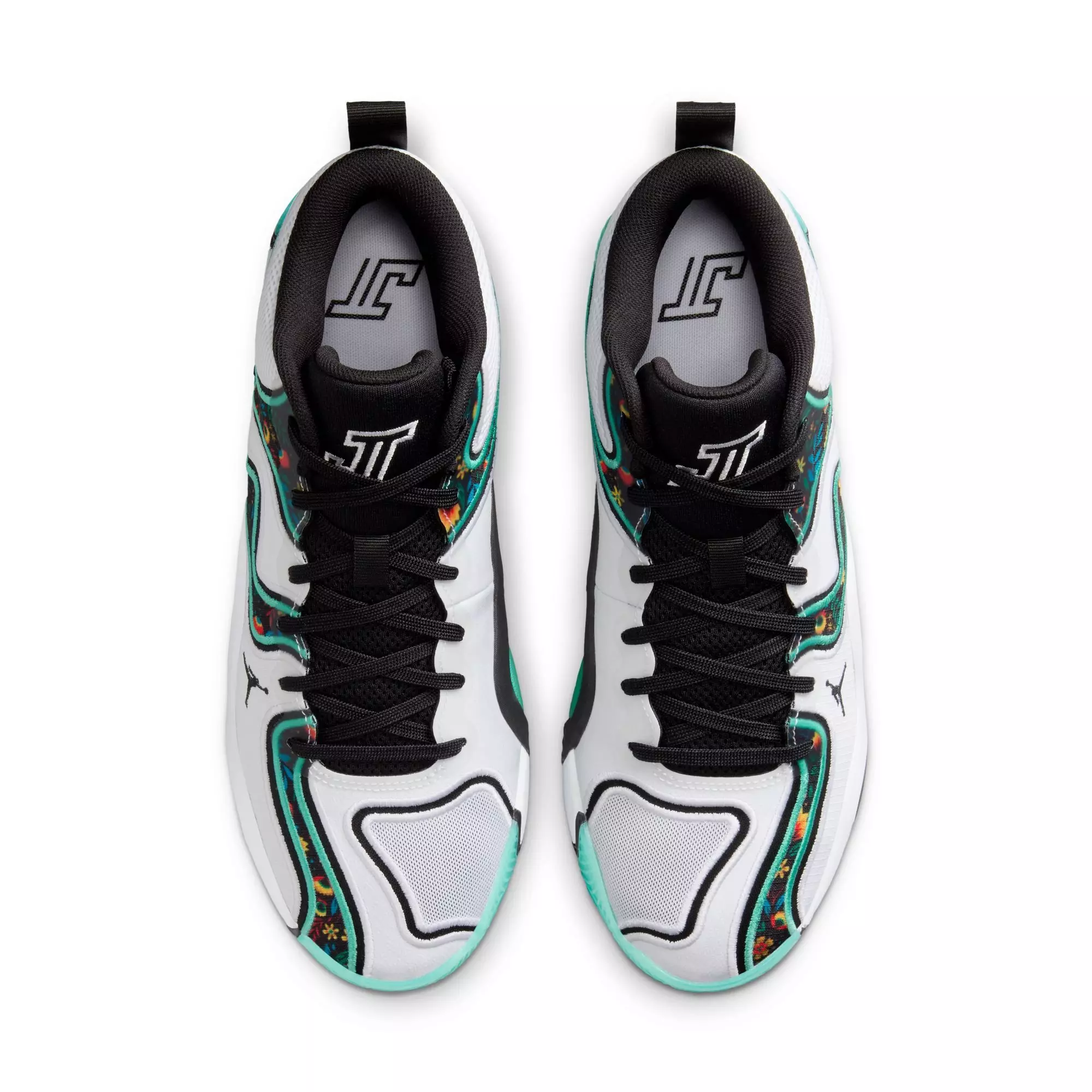 Jordan Tatum 3 "Welcome to the Garden" Men's Basketball Shoe - WHITE/BLACK/KINETIC GREEN