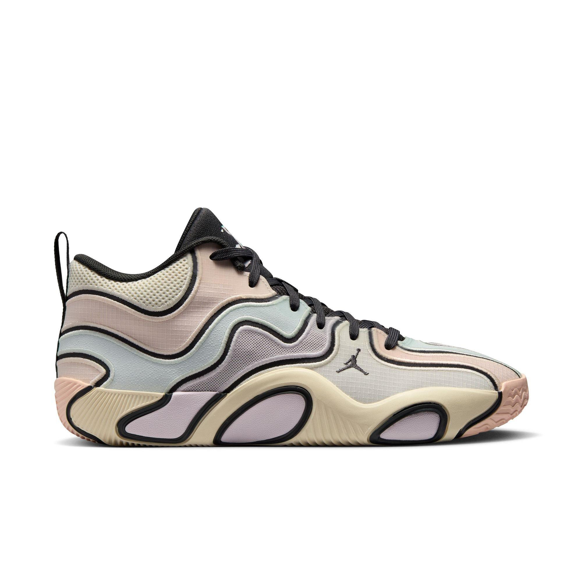 Jordan Tatum 3 "Sidewalk Chalk" Men's Basketball Shoe - ANTHRACITE/PALE IVORY/ORANGE PEARL Thumbnail View 1