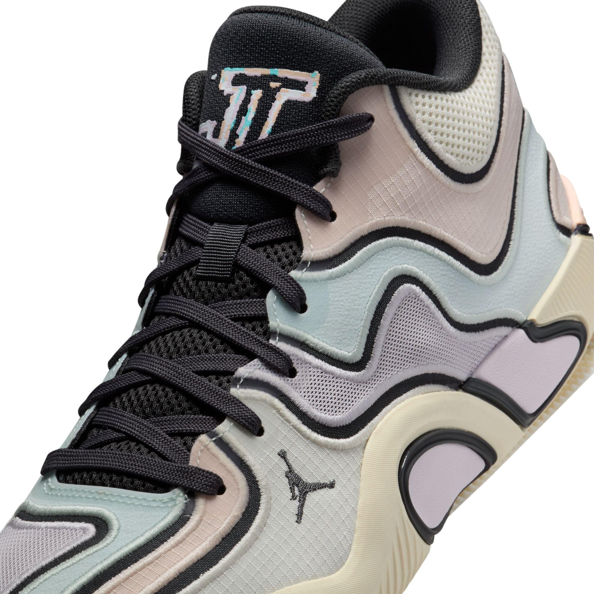 Jordan Tatum 3 "Sidewalk Chalk" Men's Basketball Shoe - ANTHRACITE/PALE IVORY/ORANGE PEARL Thumbnail View 4