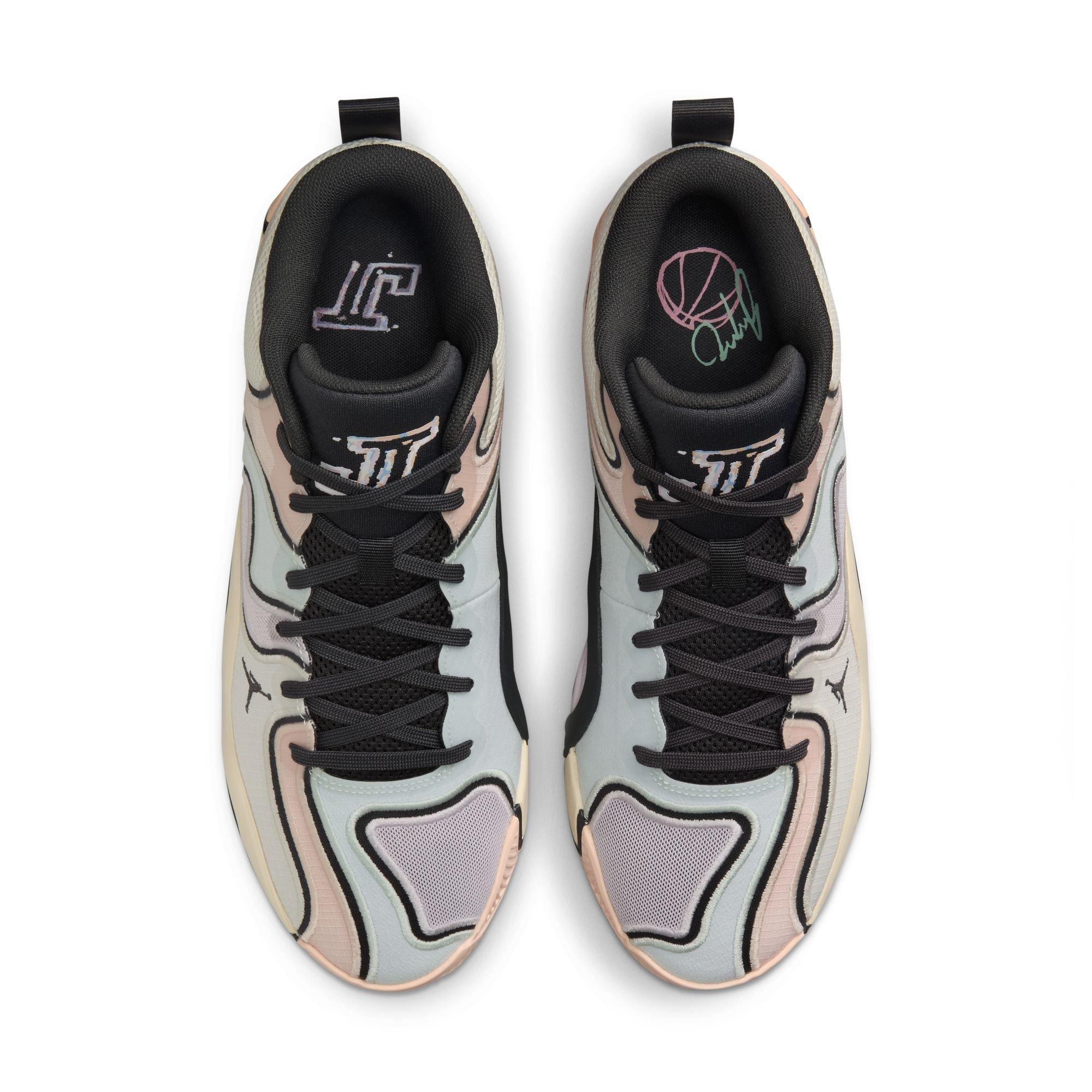 Jordan Tatum 3 "Sidewalk Chalk" Men's Basketball Shoe - ANTHRACITE/PALE IVORY/ORANGE PEARL Thumbnail View 11