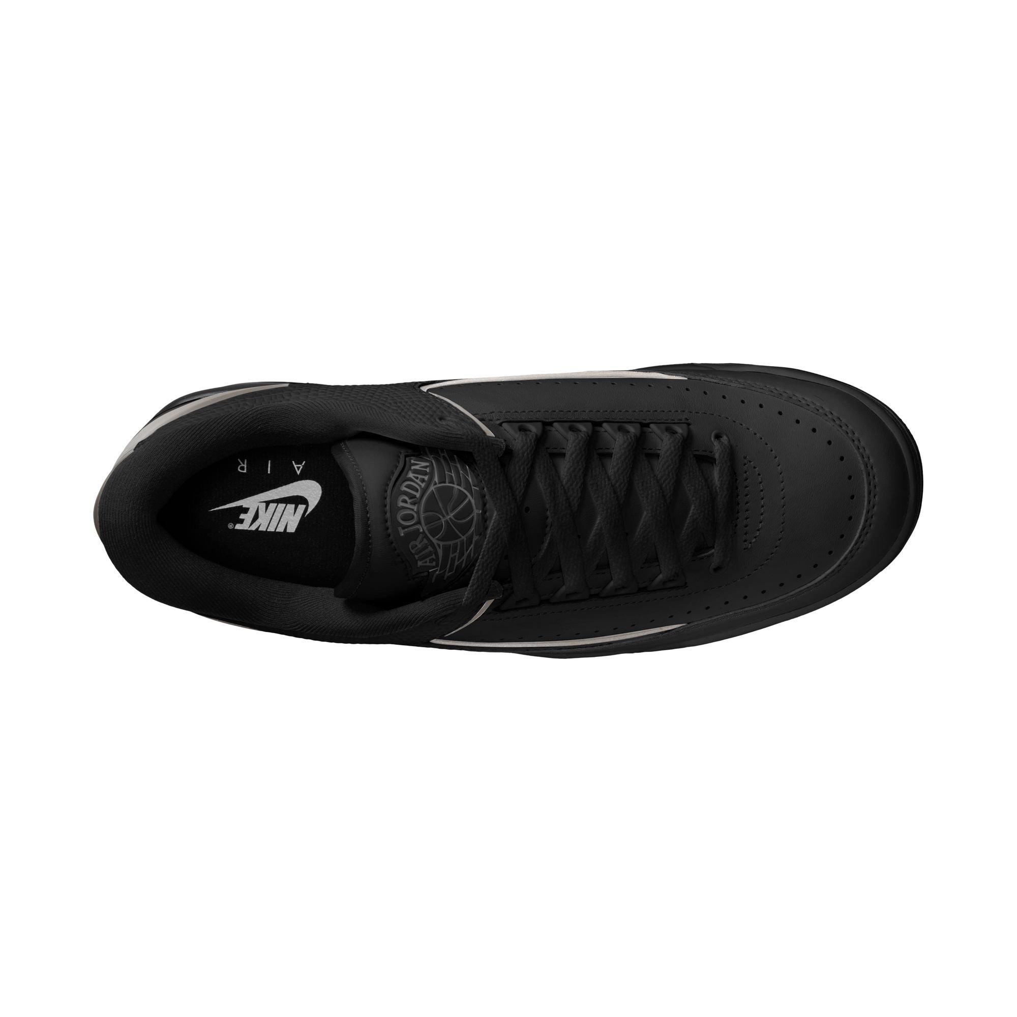 Jordan 2/3 "Black/Metallic Silver" Men's Shoe - BLACK/SILVER Thumbnail View 3