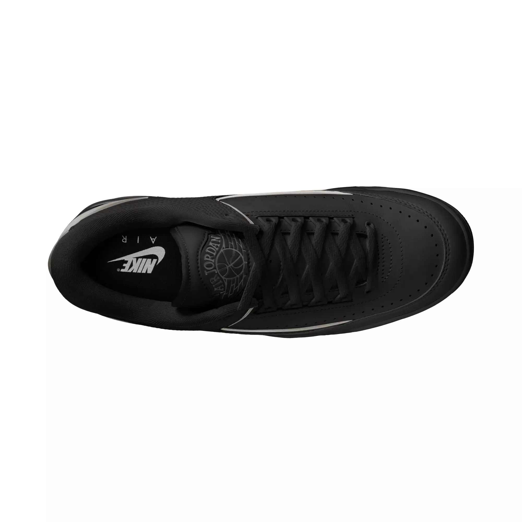 Jordan 2/3 "Black/Metallic Silver" Men's Shoe - BLACK/SILVER