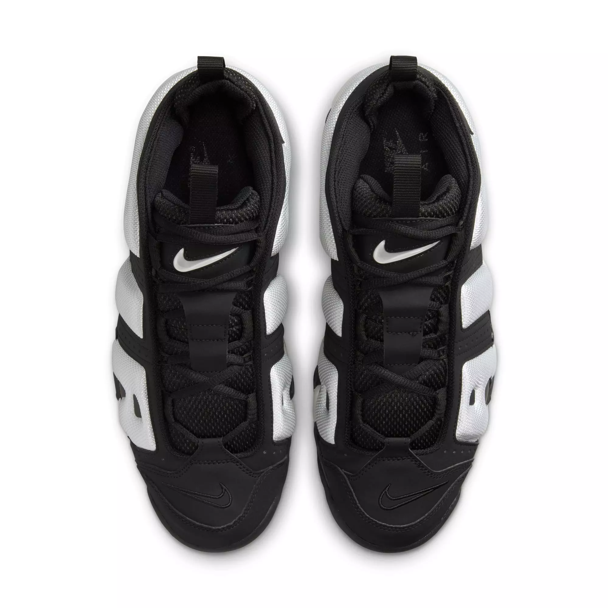 Nike Scottie Pippen Air More Uptempo Low "Black/Photon Dust/Metallic Silver" Men's Shoe - BLACK/WHITE