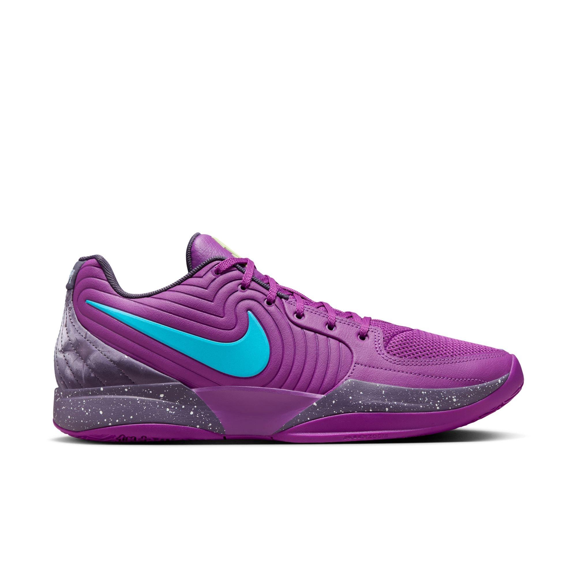 Nike Ja 2 "Purple Sky" Men's Basketball Shoe - BOLD BERRY/BALTIC BLUE/LEMON TWIST Thumbnail View 1