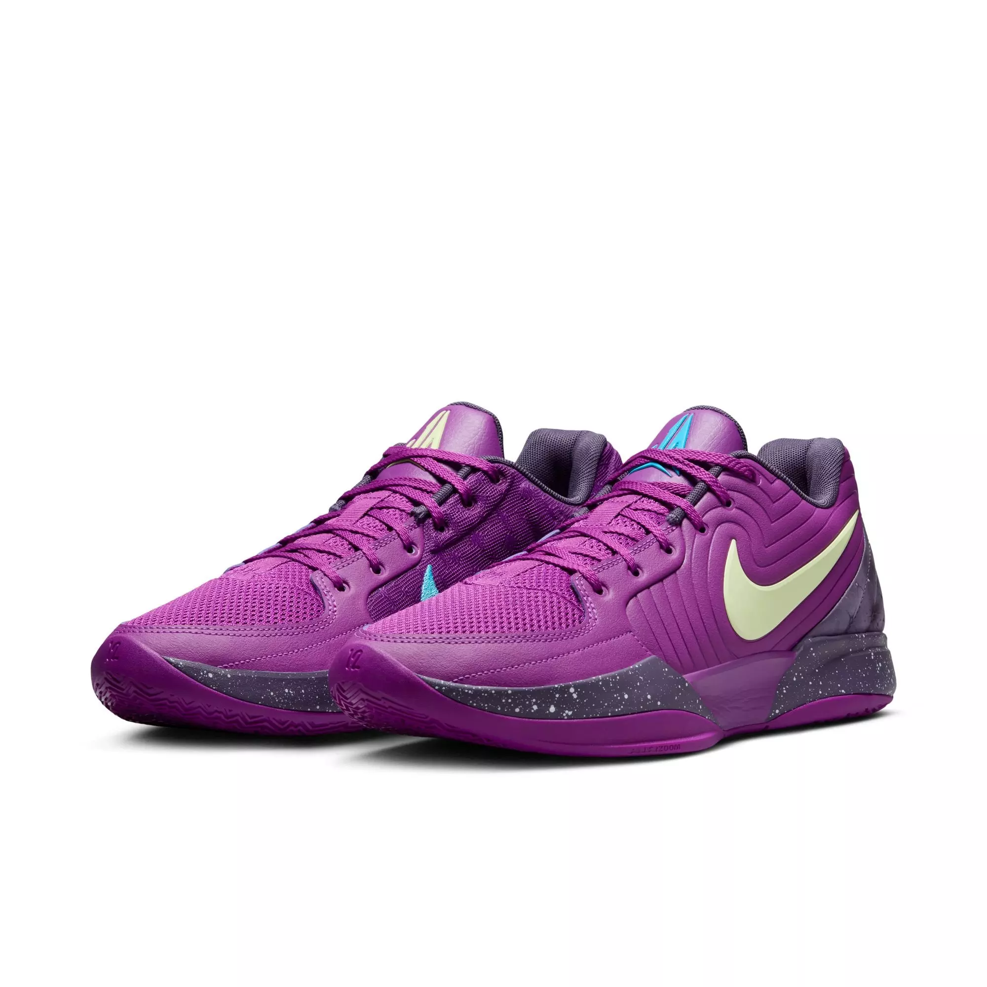 Nike Ja 2 "Purple Sky" Men's Basketball Shoe - BOLD BERRY/BALTIC BLUE/LEMON TWIST
