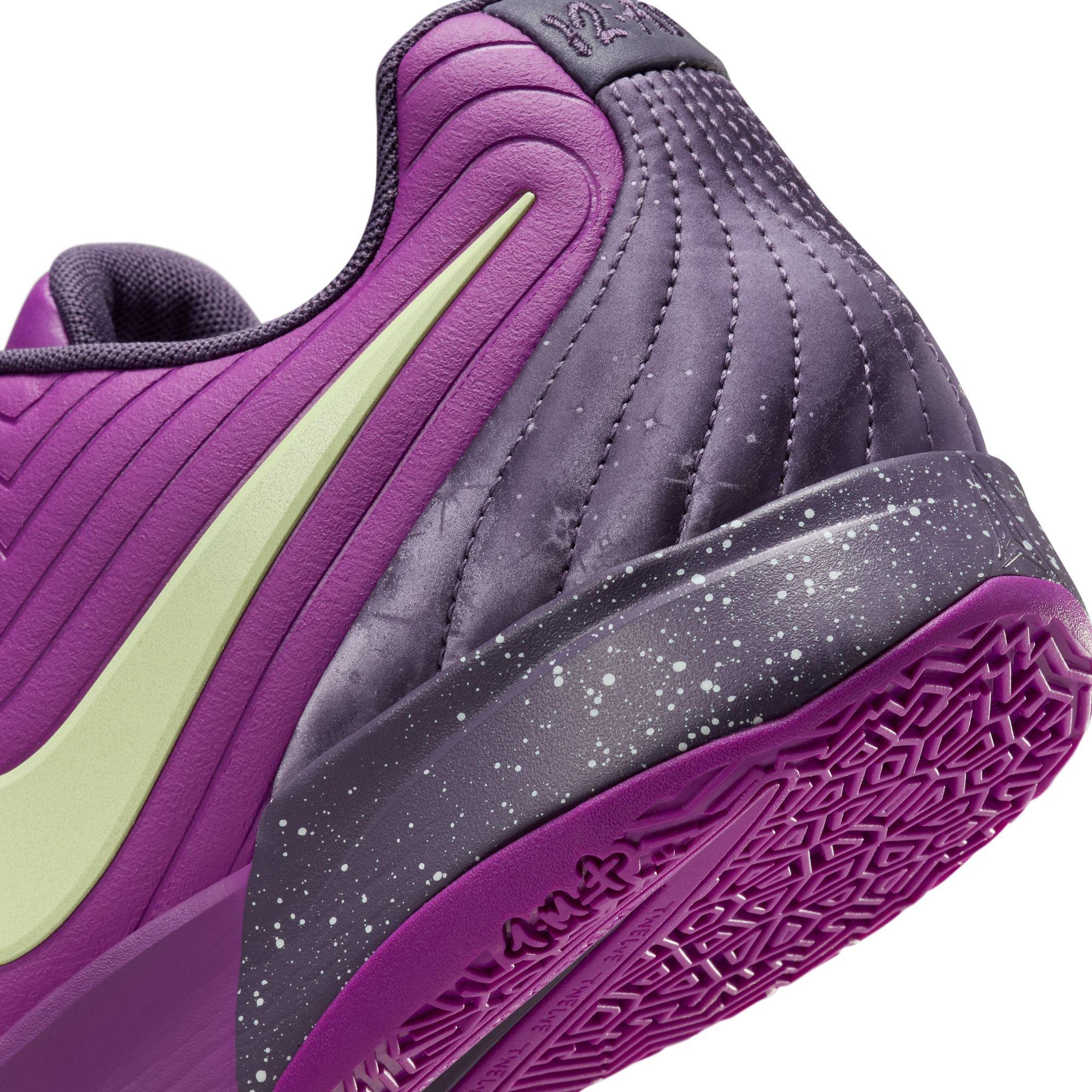 Nike Ja 2 "Purple Sky" Men's Basketball Shoe - BOLD BERRY/BALTIC BLUE/LEMON TWIST Thumbnail View 5