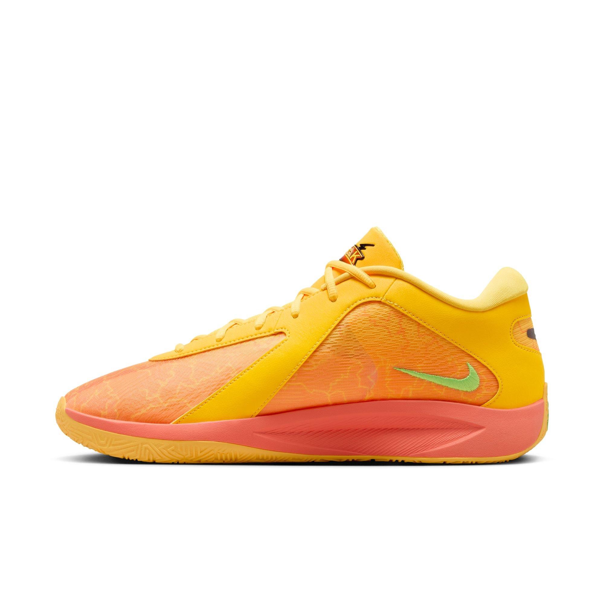 Nike Freak 6 "Fright Night" Men's Basketball Shoe - WILD MANGO/ACTION GREEN/BLACK Thumbnail View 8