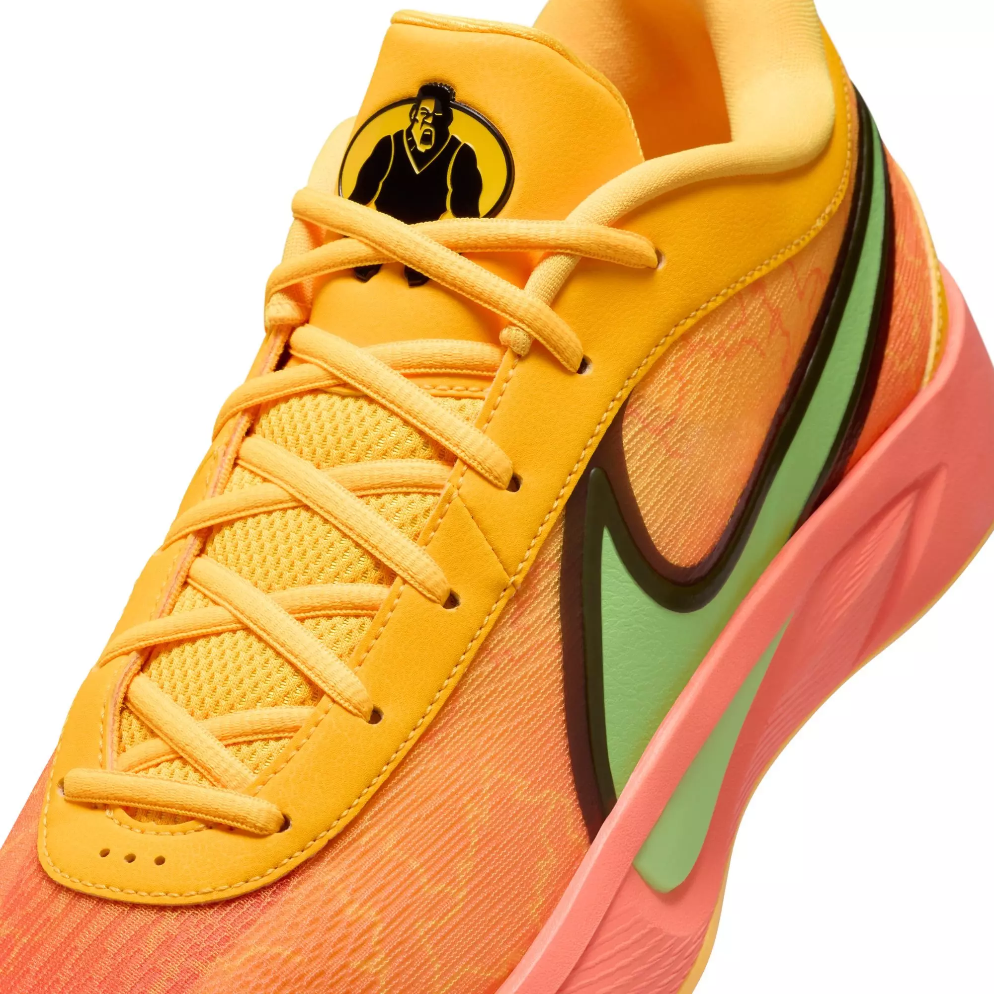 Nike Freak 6 "Fright Night" Men's Basketball Shoe - WILD MANGO/ACTION GREEN/BLACK