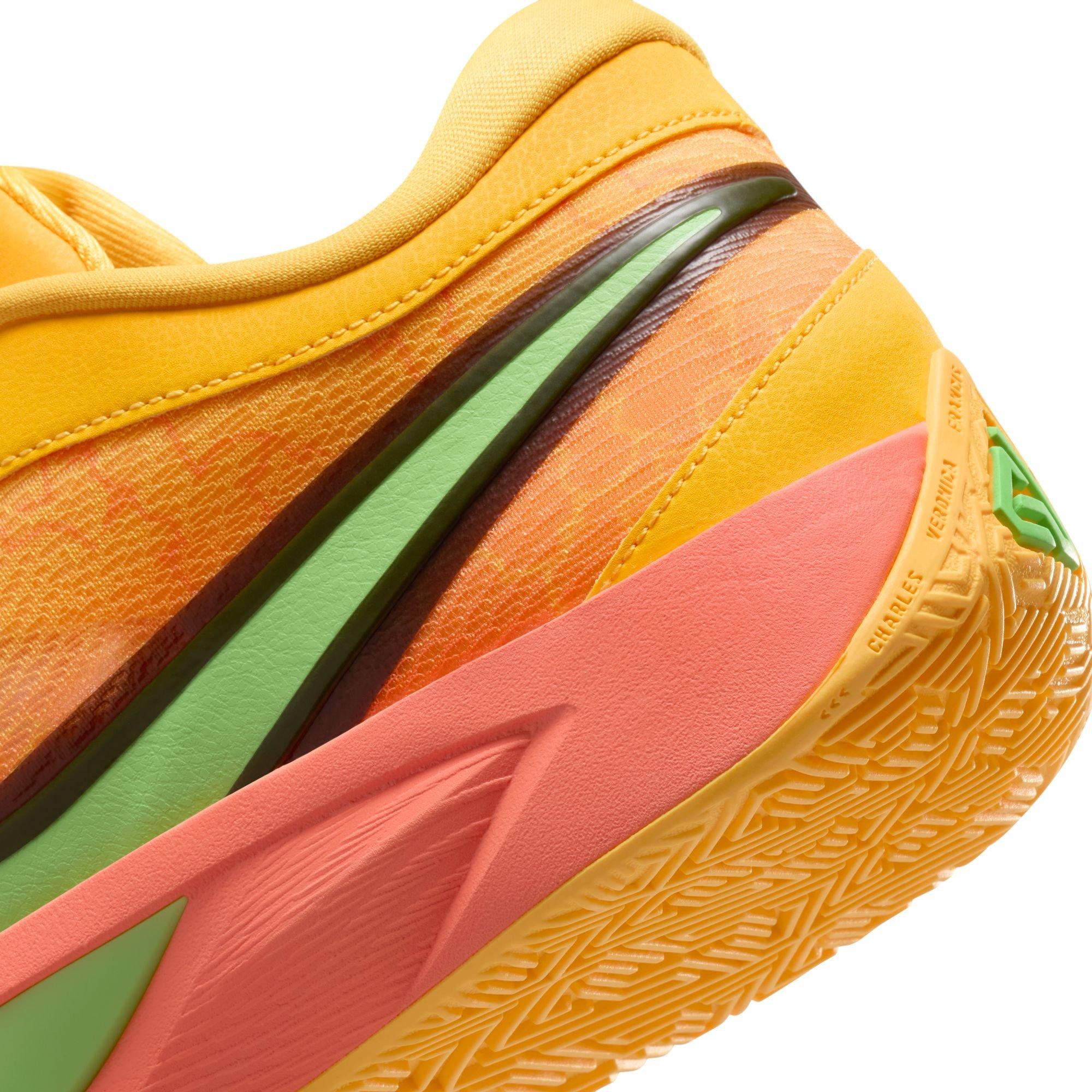 Nike Freak 6 "Fright Night" Men's Basketball Shoe - WILD MANGO/ACTION GREEN/BLACK Thumbnail View 5