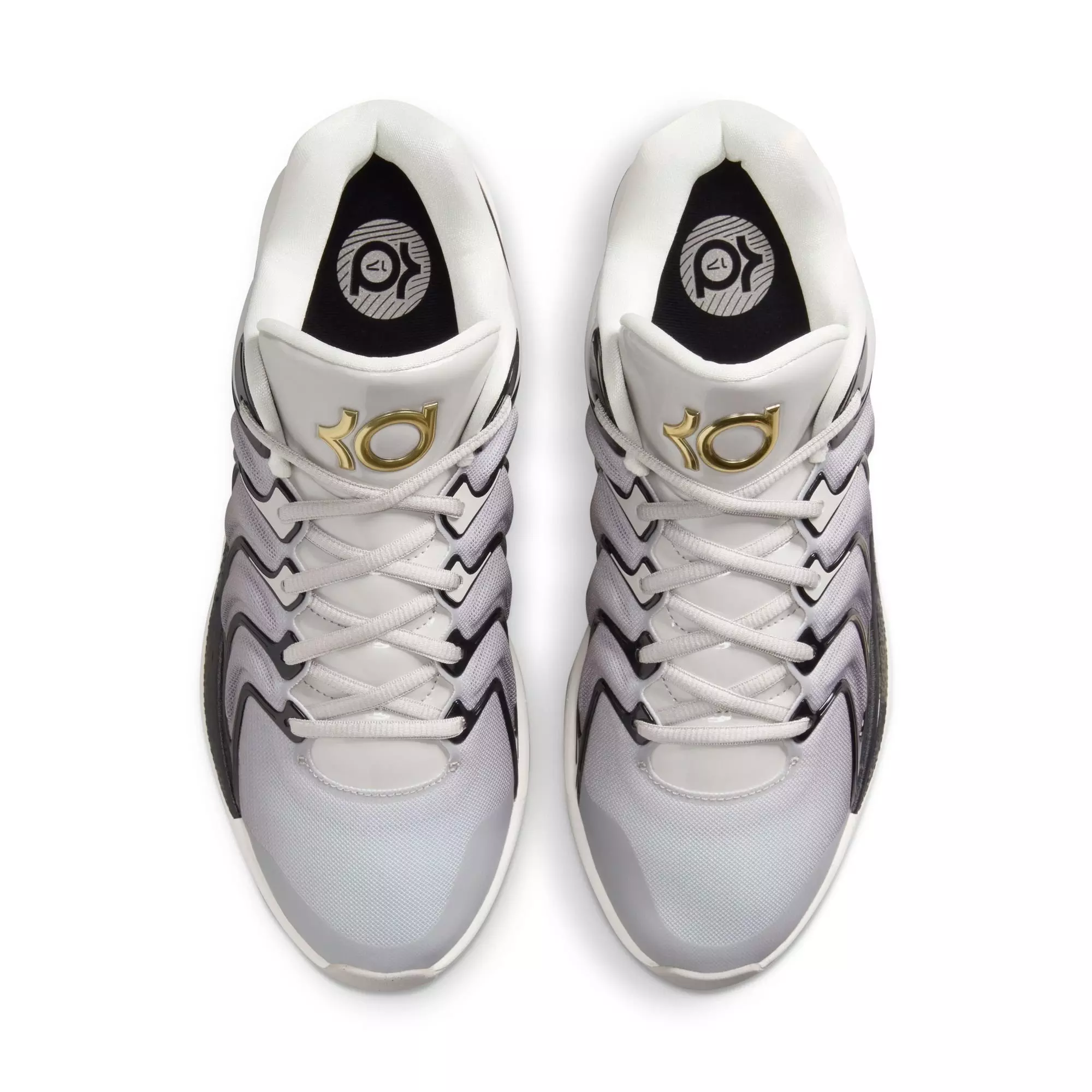 Nike KD17 "NYE" Men's Basketball Shoe - IRON ORE/METALLIC GOLD/BLACK