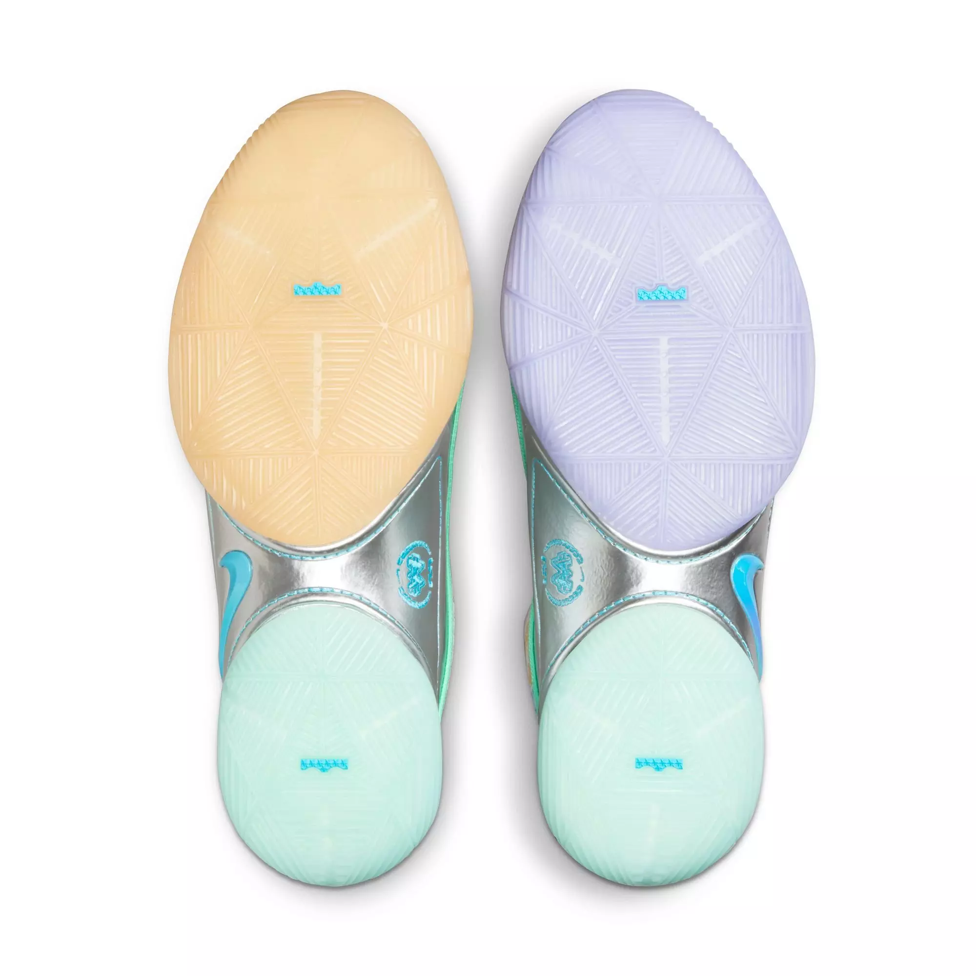 Nike LeBron XXII "Currency" Men's Basketball Shoe - BALTIC BLUE/GREEN GLOW/PINK FOAM