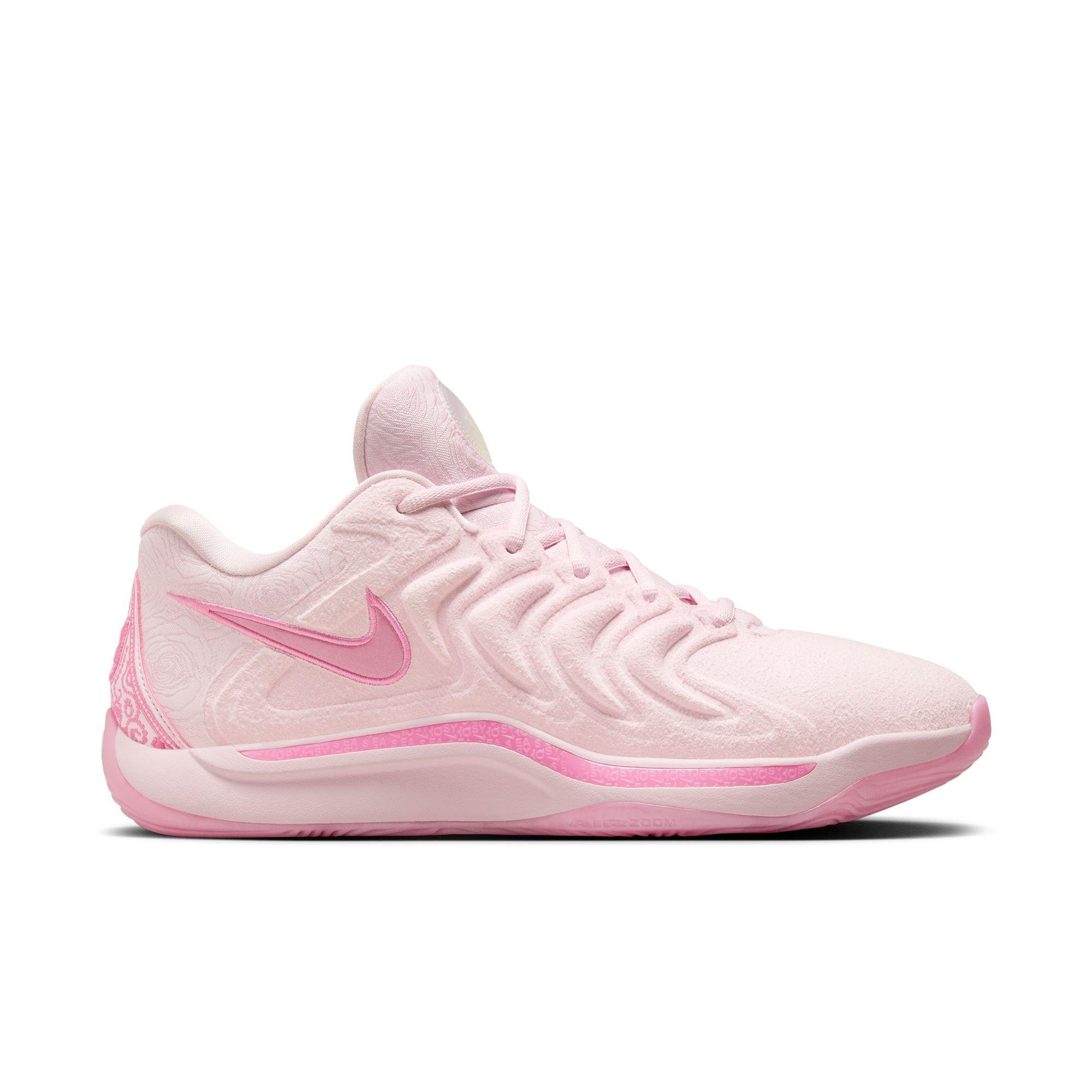 Nike KD17 "Aunt Pearl" Unisex Basketball Shoe - PINK FOAM /BEYOND PINK Thumbnail View 1