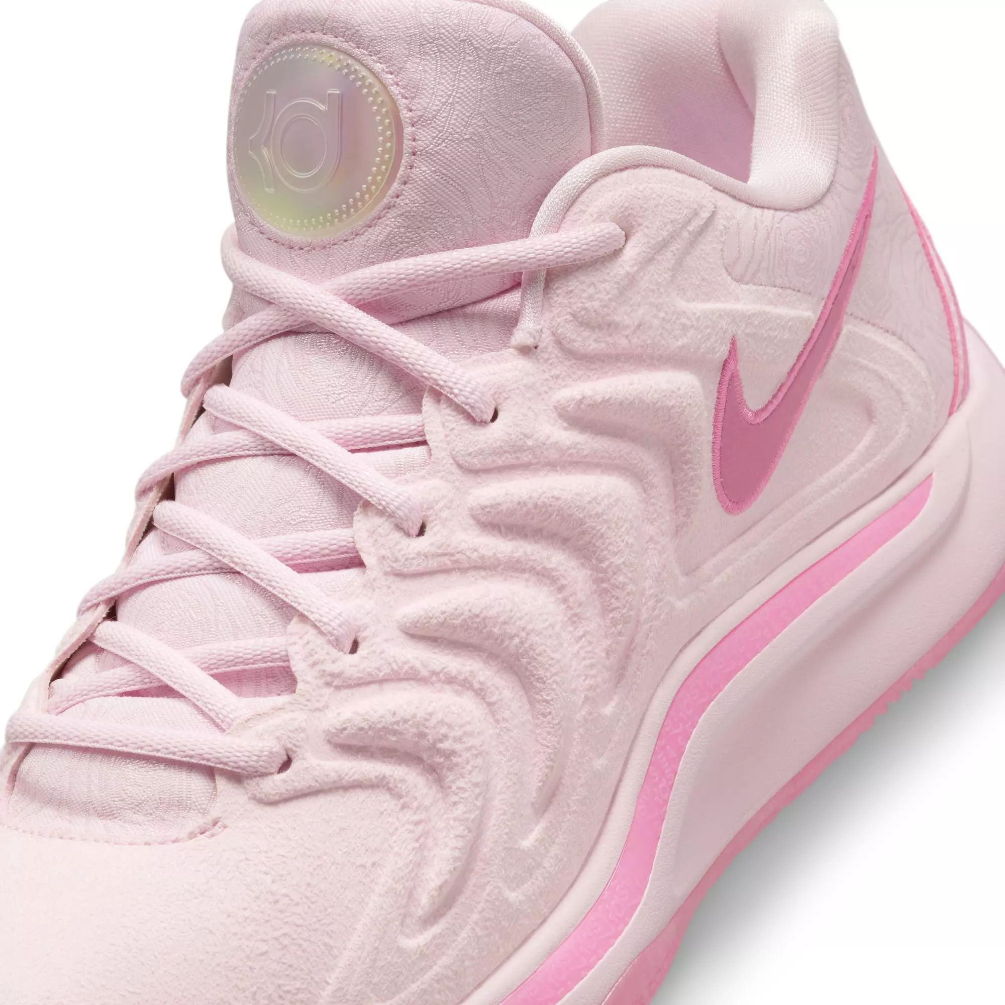 Nike KD17 "Aunt Pearl" Unisex Basketball Shoe - PINK FOAM /BEYOND PINK