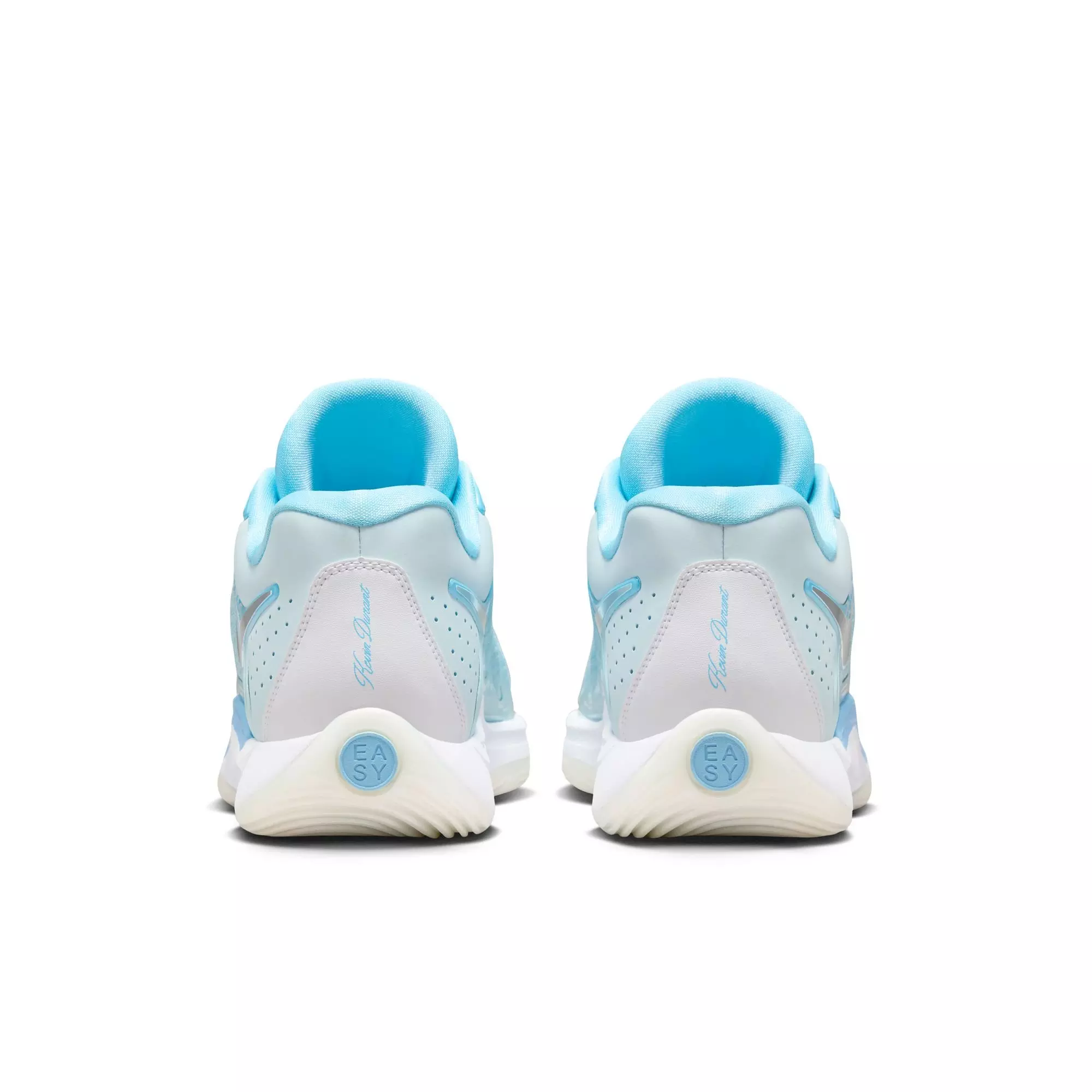 Nike KD17 "Christmas" Men's Basketball Shoe - AQUARIUS BLUE/METALLIC SILVER